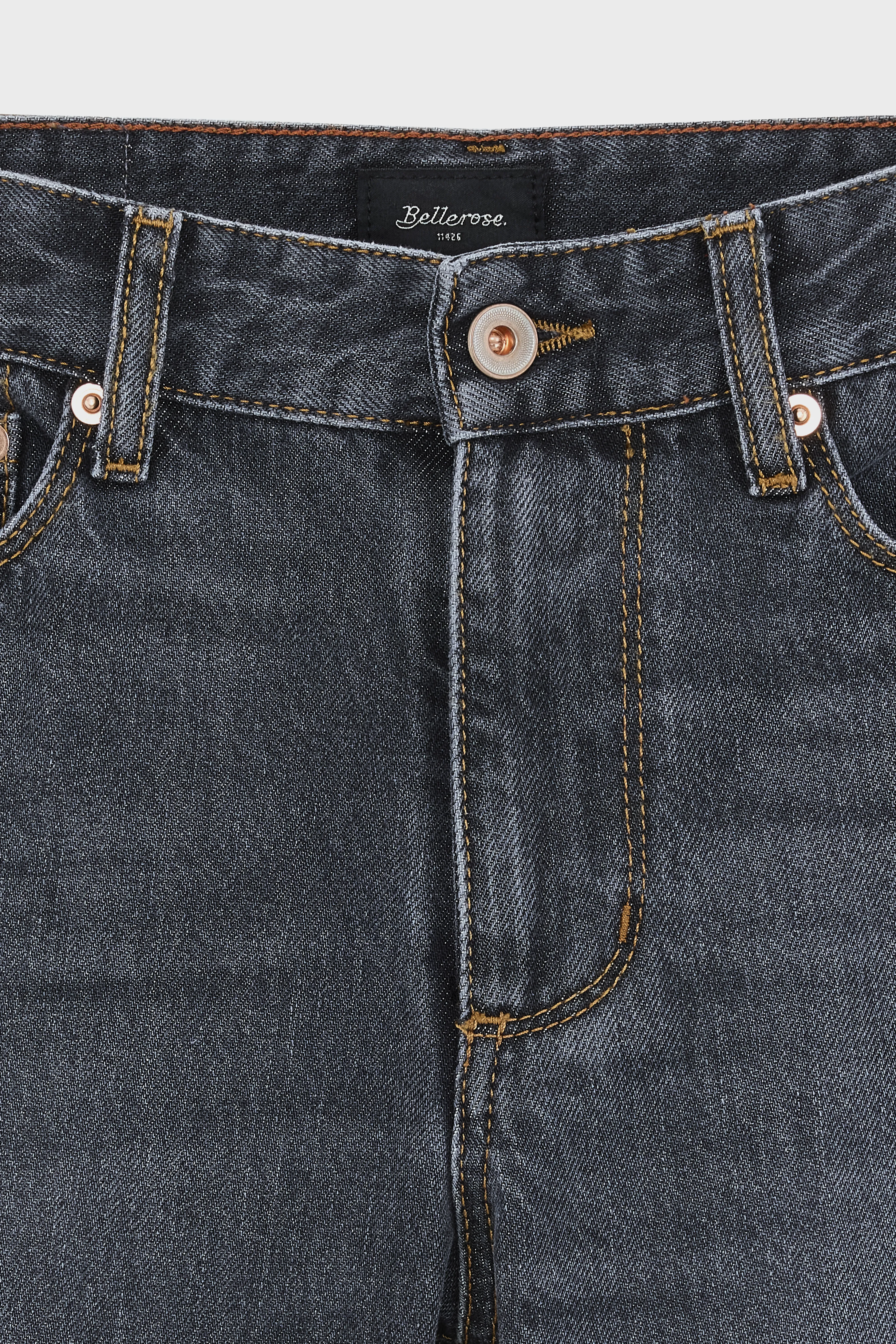 Peyo tapered jeans (252 / B / USED BLACK) - Image 3