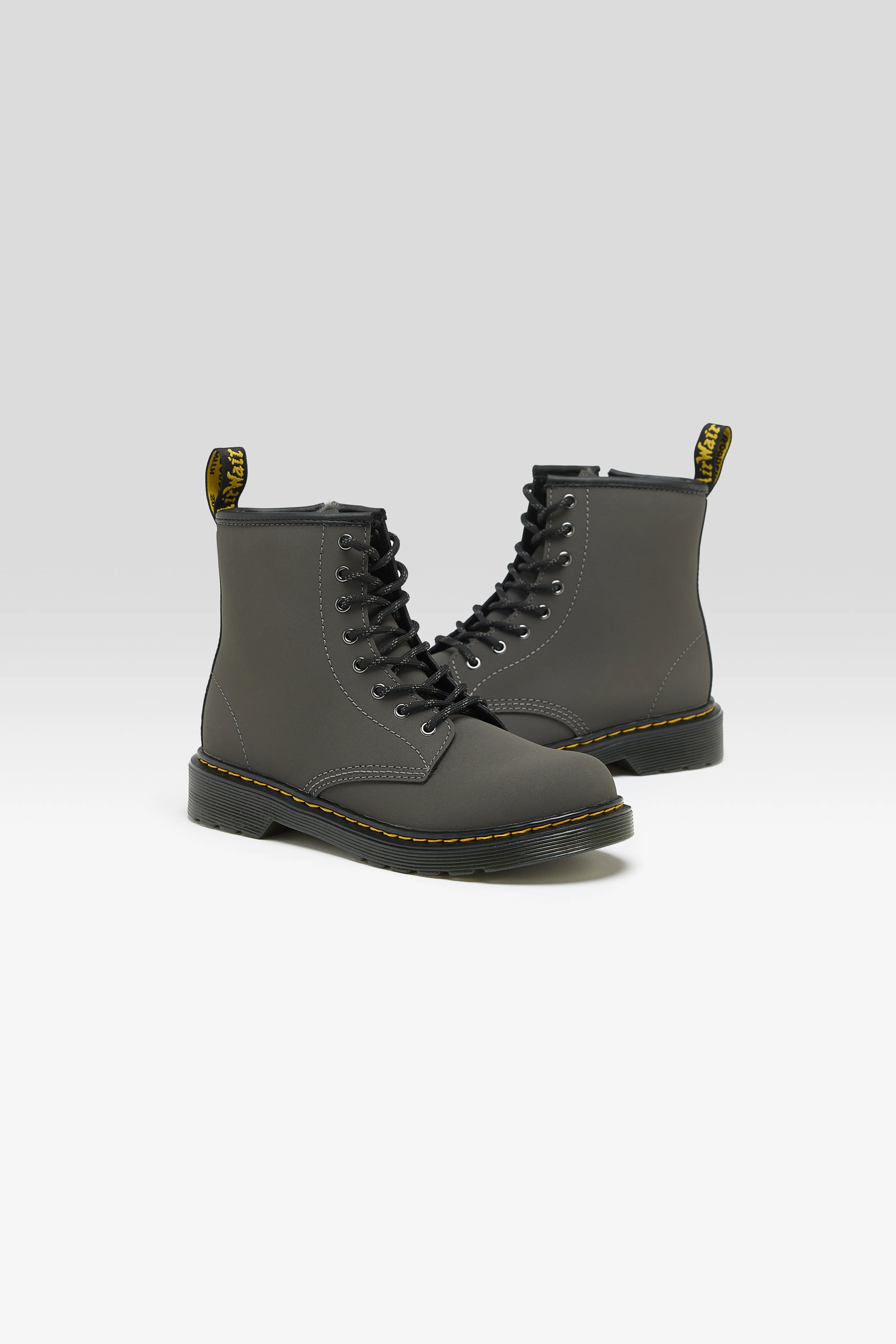 1460 Serena Faux Fur Boots for Kids (252 / B / GREY) - Image 3