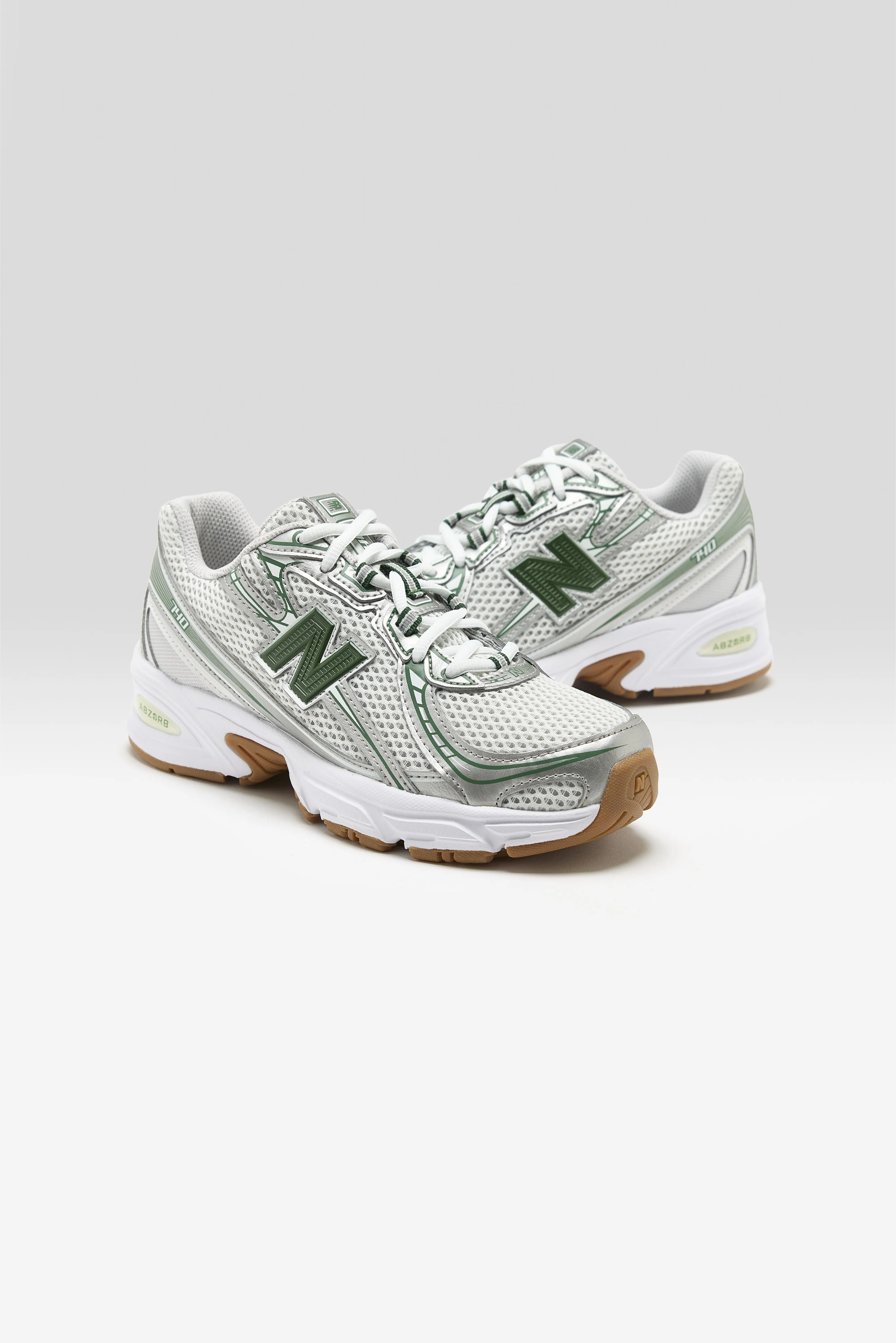 740 Bungee Lace for Kids (252 / B / SILVER) - Image 3