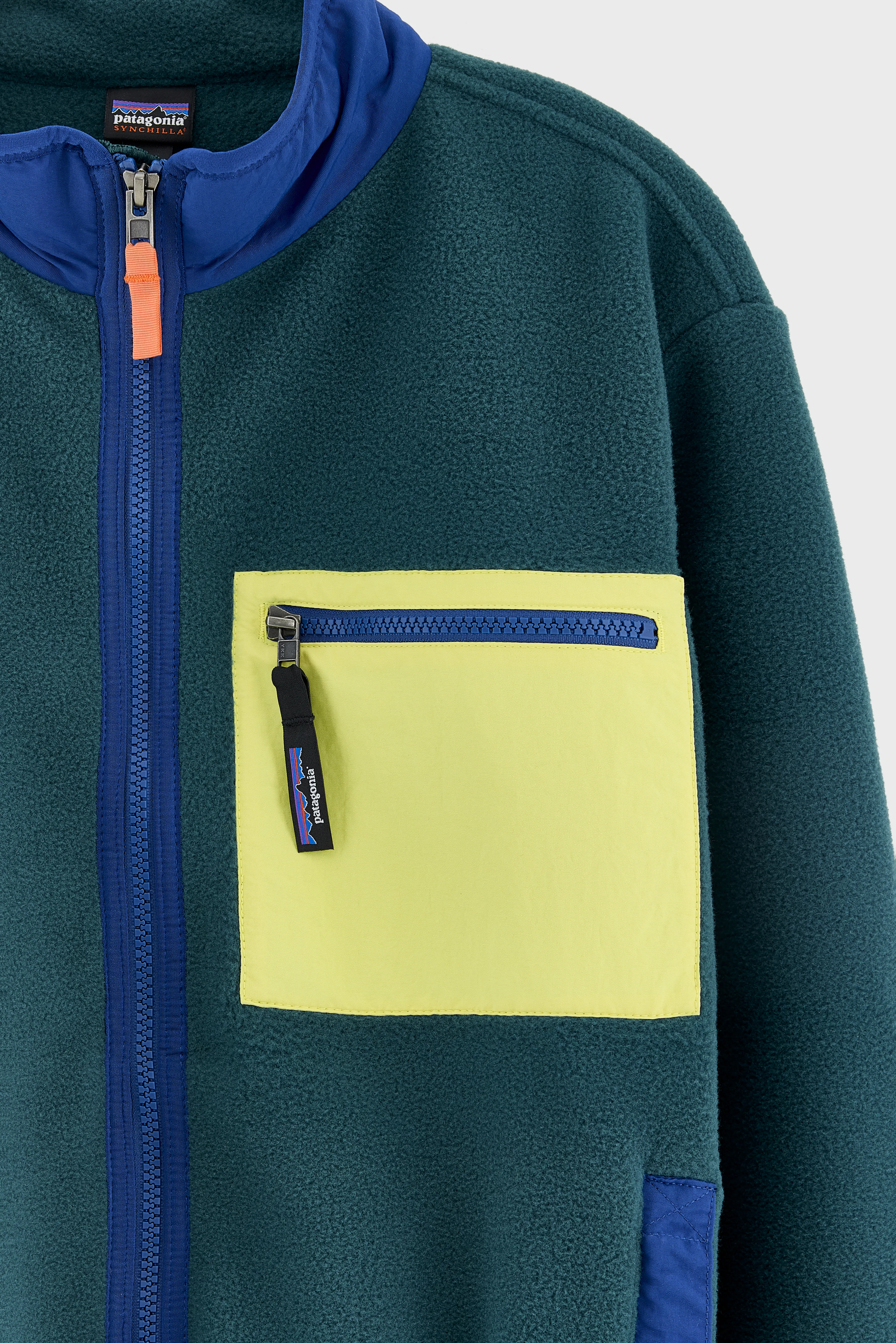 Junior's Synchilla Fleece Jacket (252 / G / GREEN) - Image 3