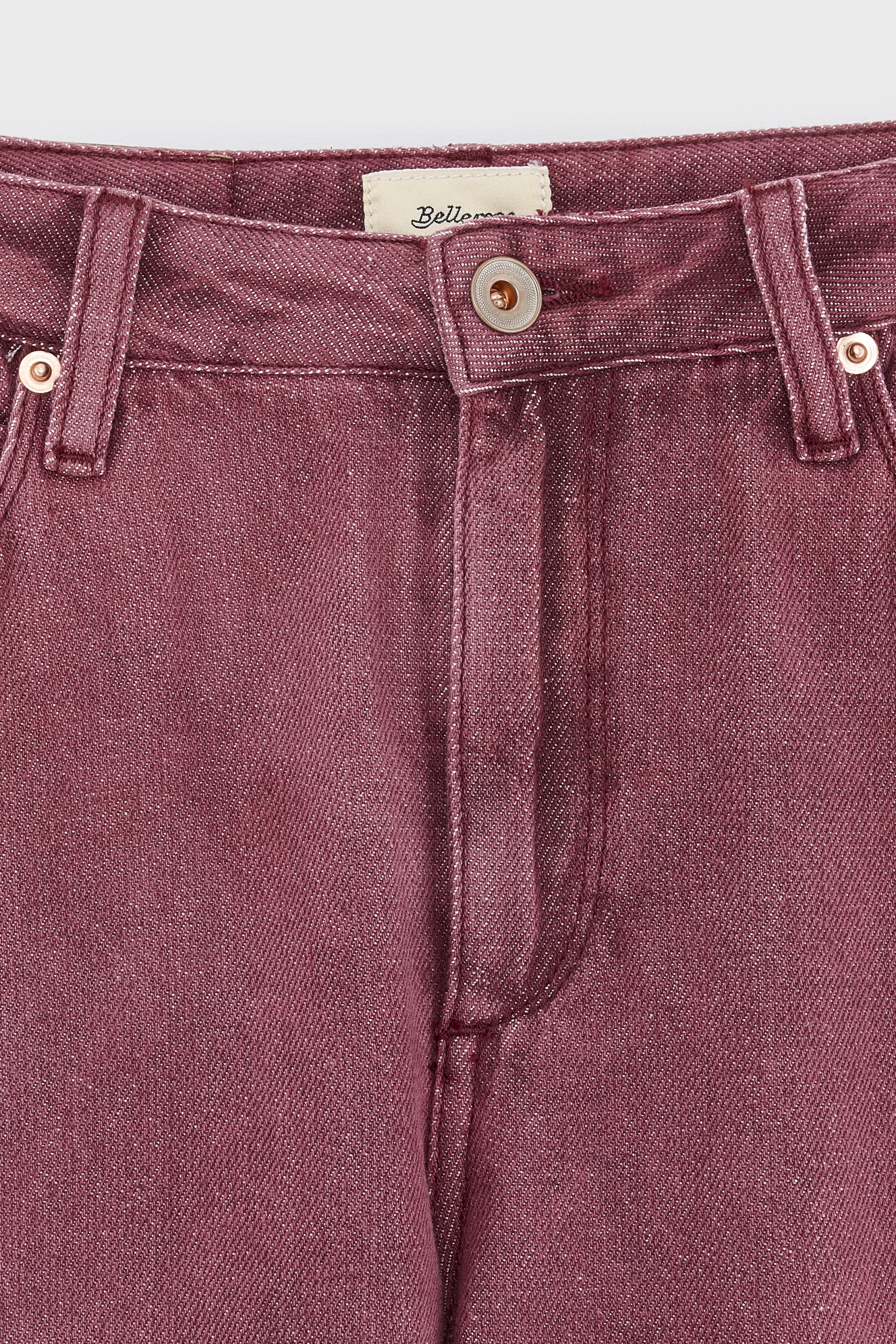 Popies flared jeans (252 / G / WINE STONE) - Image 3