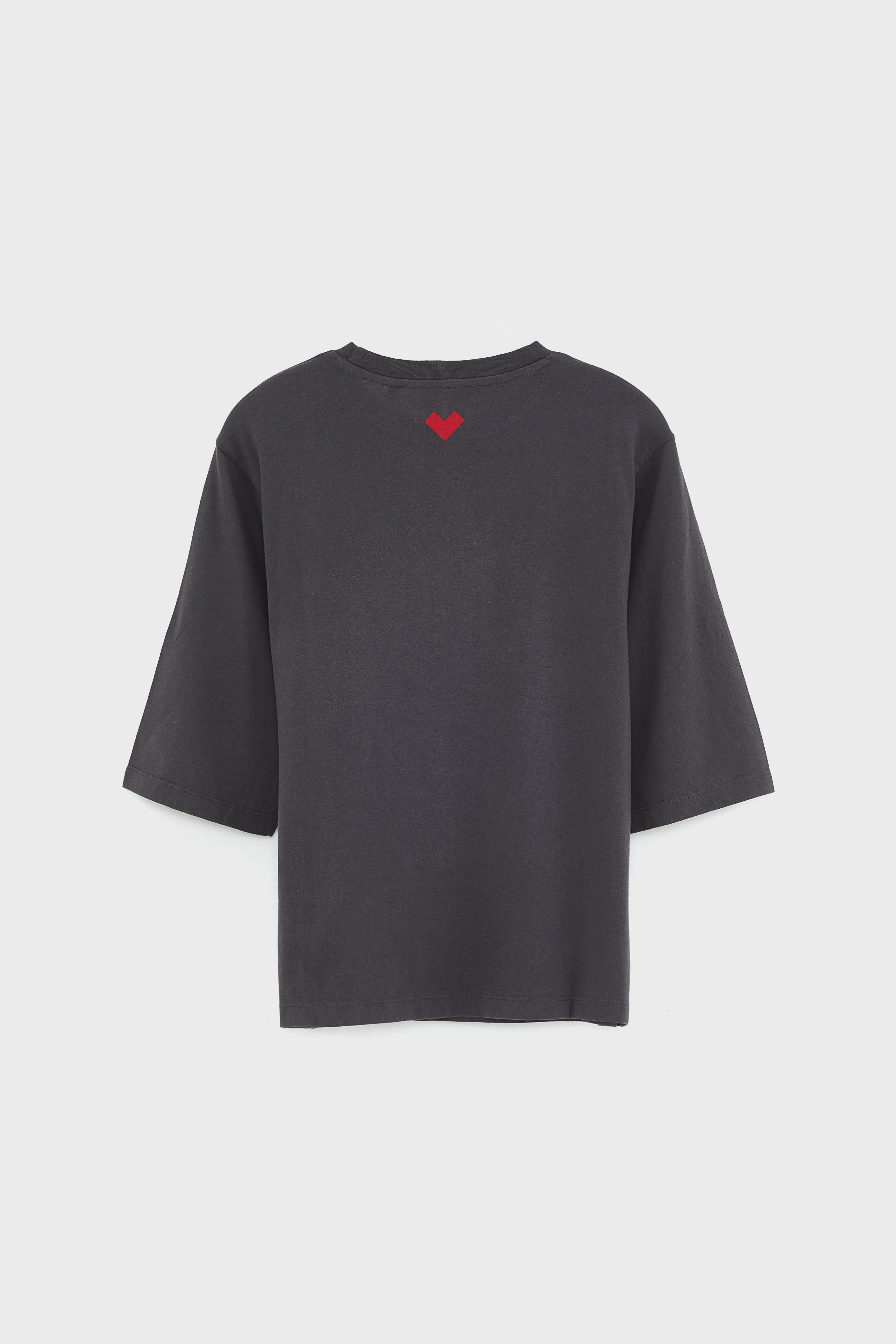 Asha boyfriend t-shirt (261 / G / BLACK SAND) - Image 3