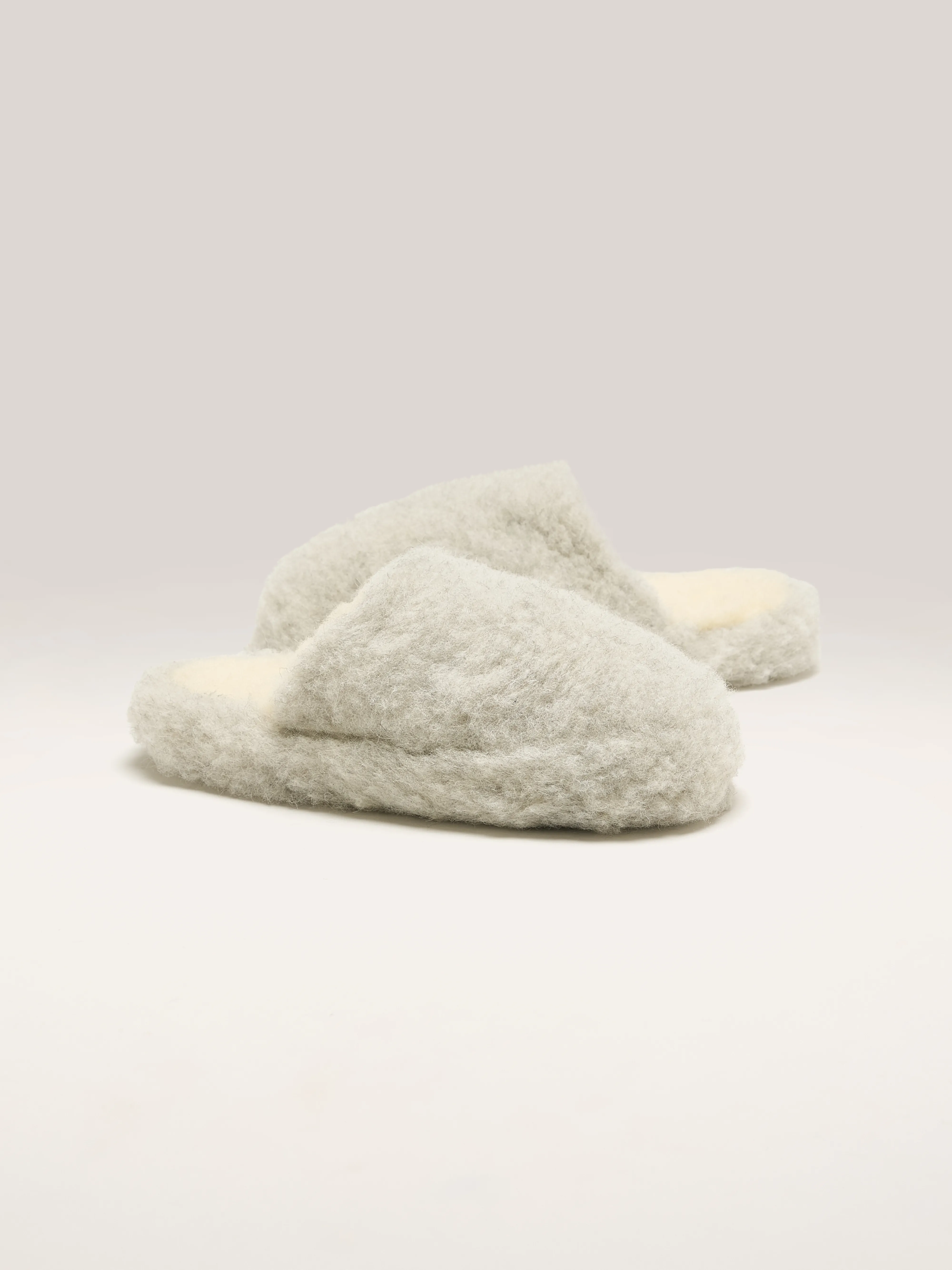 Mule Slippers (242 / W / LIGHT GREY) - Image 3