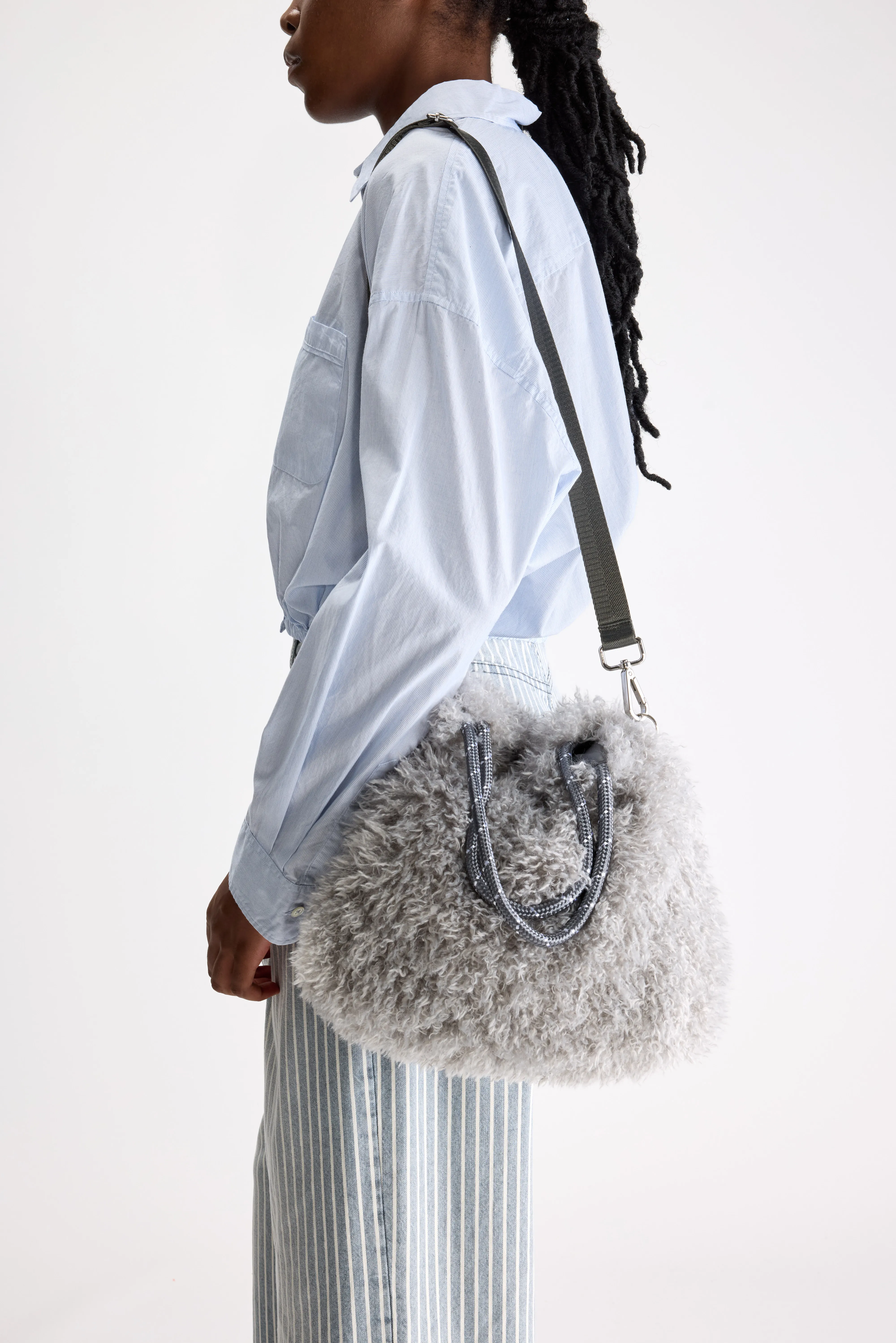 Helmin shoulder bag (261 / W / NICKEL) - Image 4