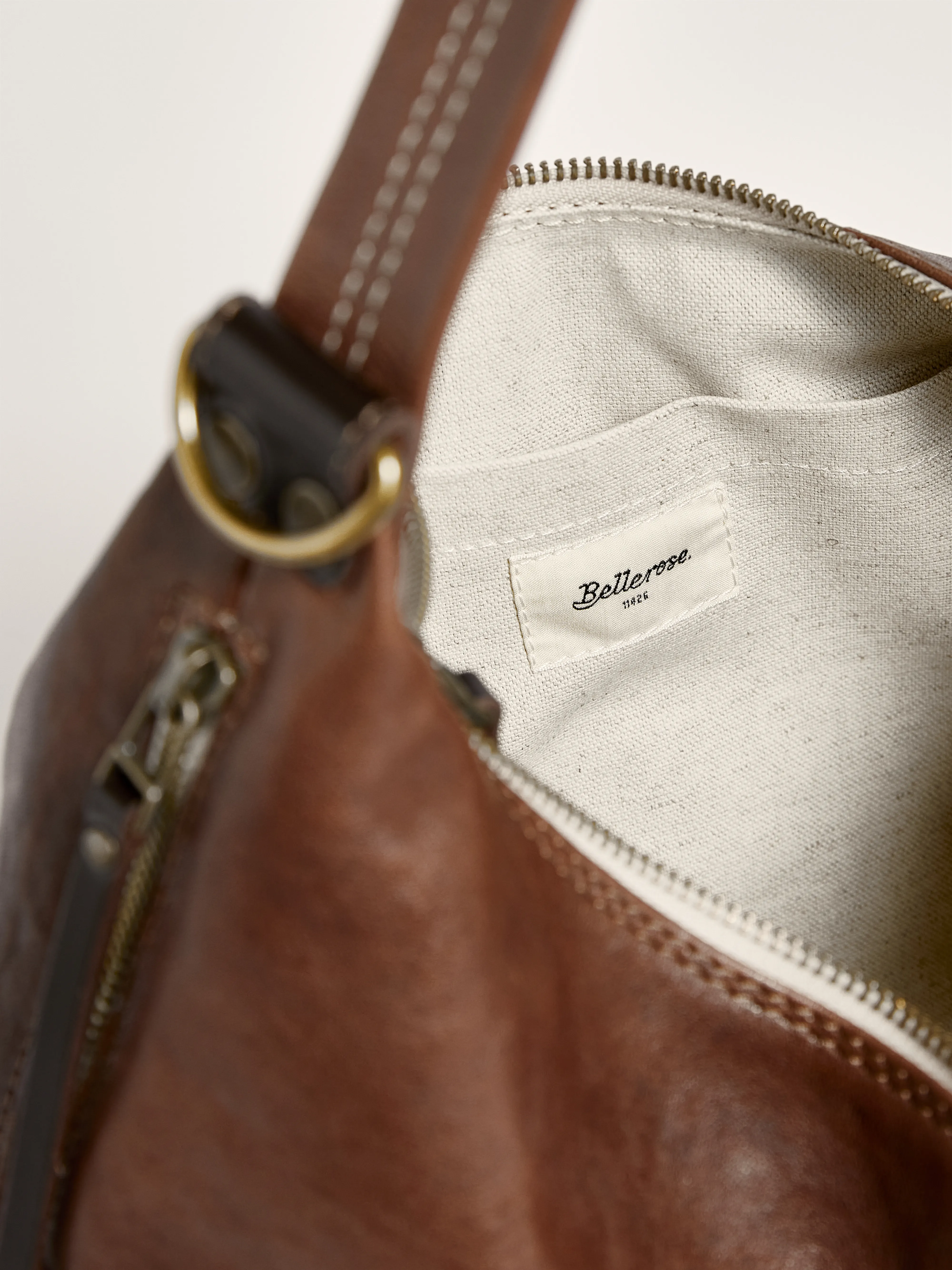 Souplex shoulder bag (242 / W / ECUREUIL) - Image 5