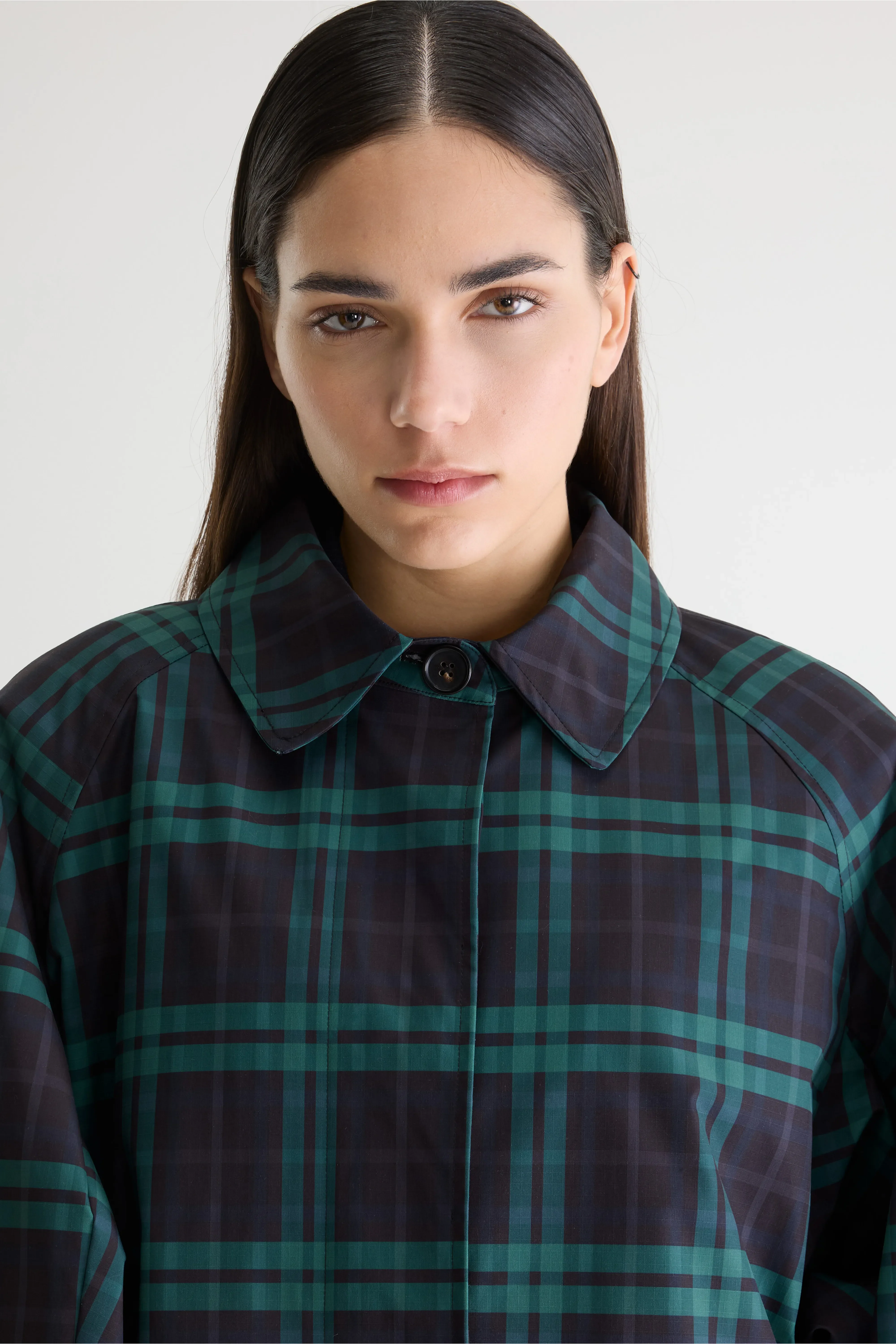 Julie trench coat (261 / W / CHECK A) - Image 5