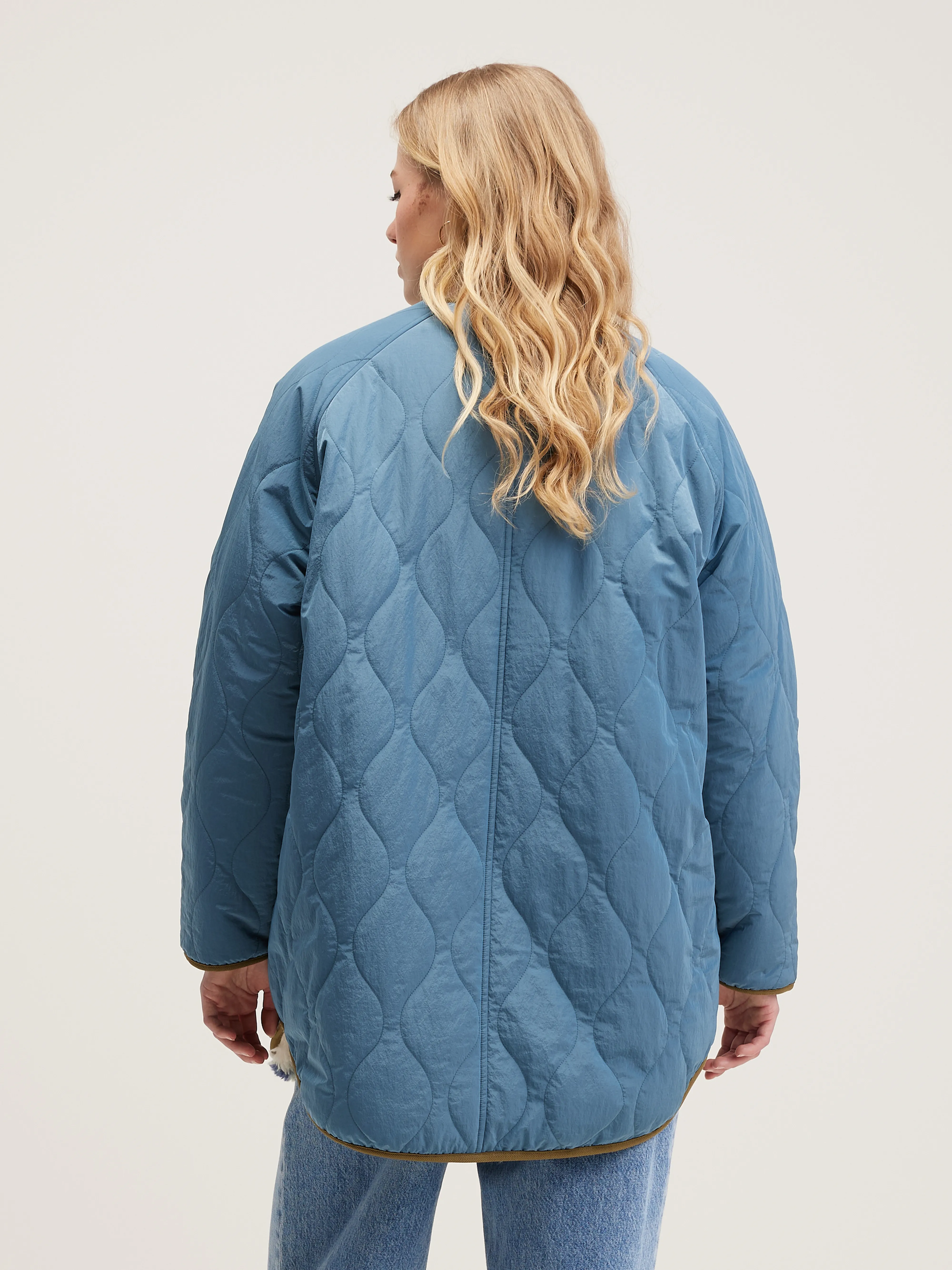 Hamon padded jacket (242 / W / BLUE EYES) - Image 4