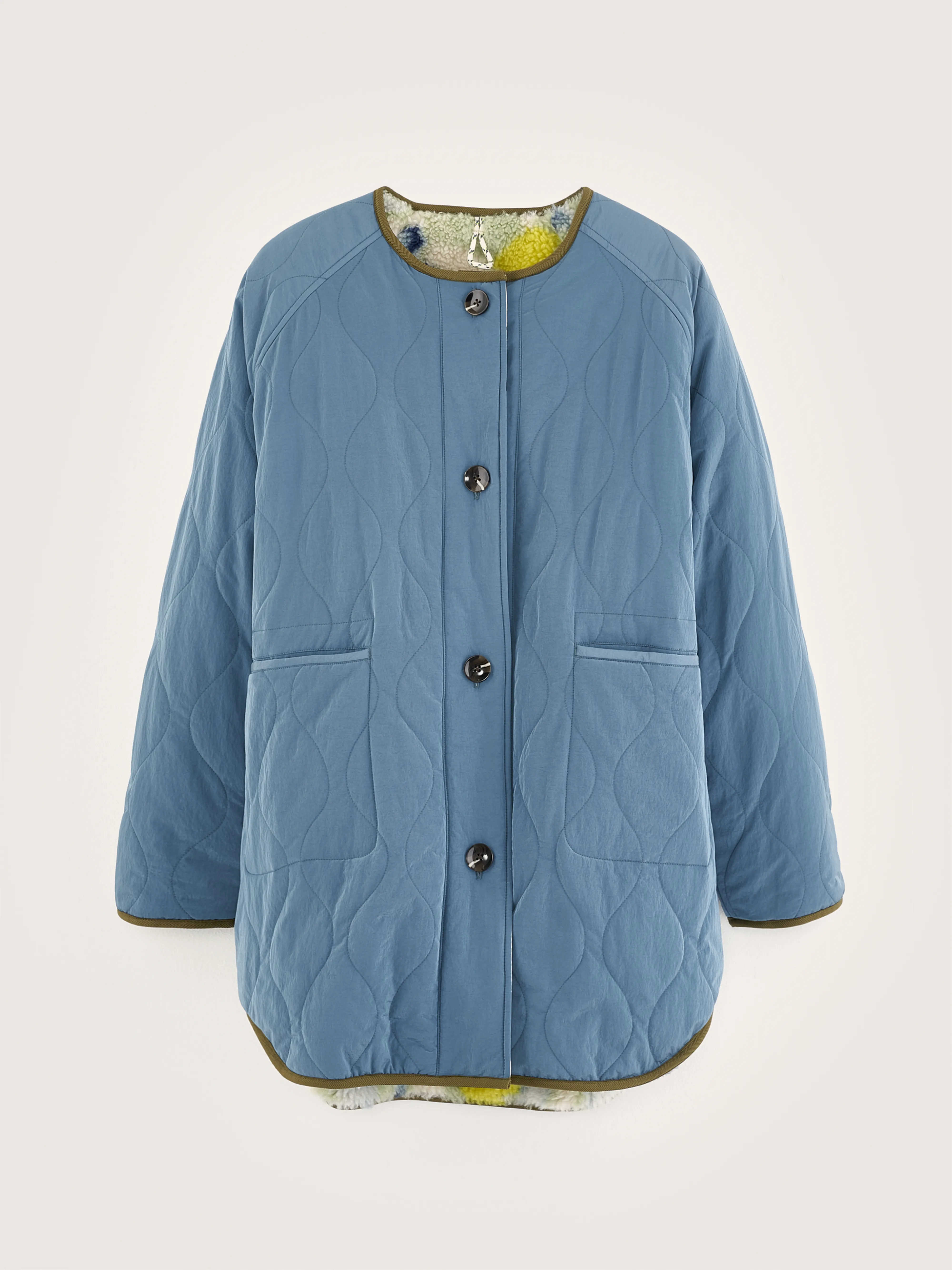 Hamon padded jacket (242 / W / BLUE EYES) - Image 8