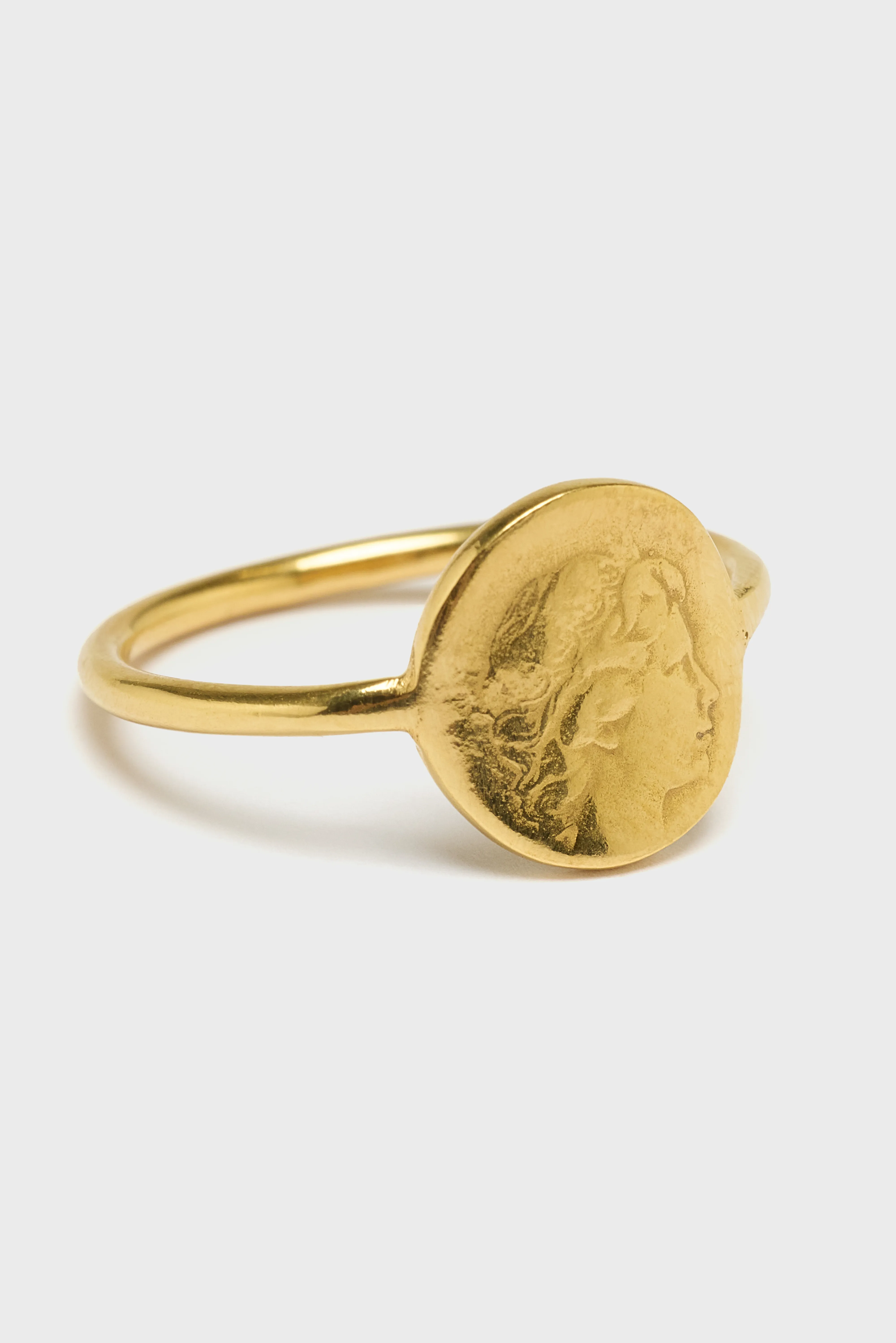 Queen Coin Ring (252 / W / GOLD) - Image 3