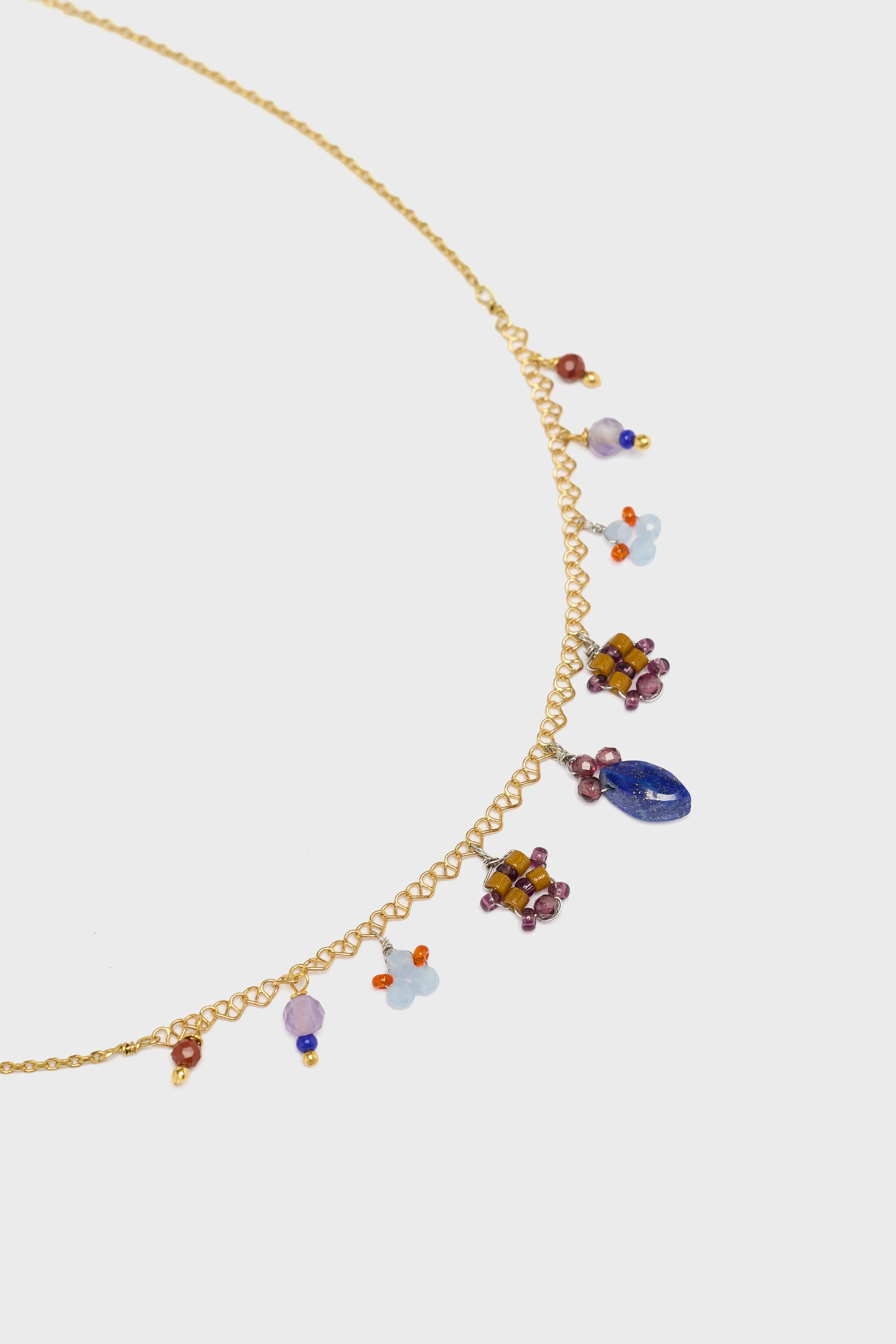 N° LA3 Necklace  (252 / W / MULTICOLOR) - Image 3