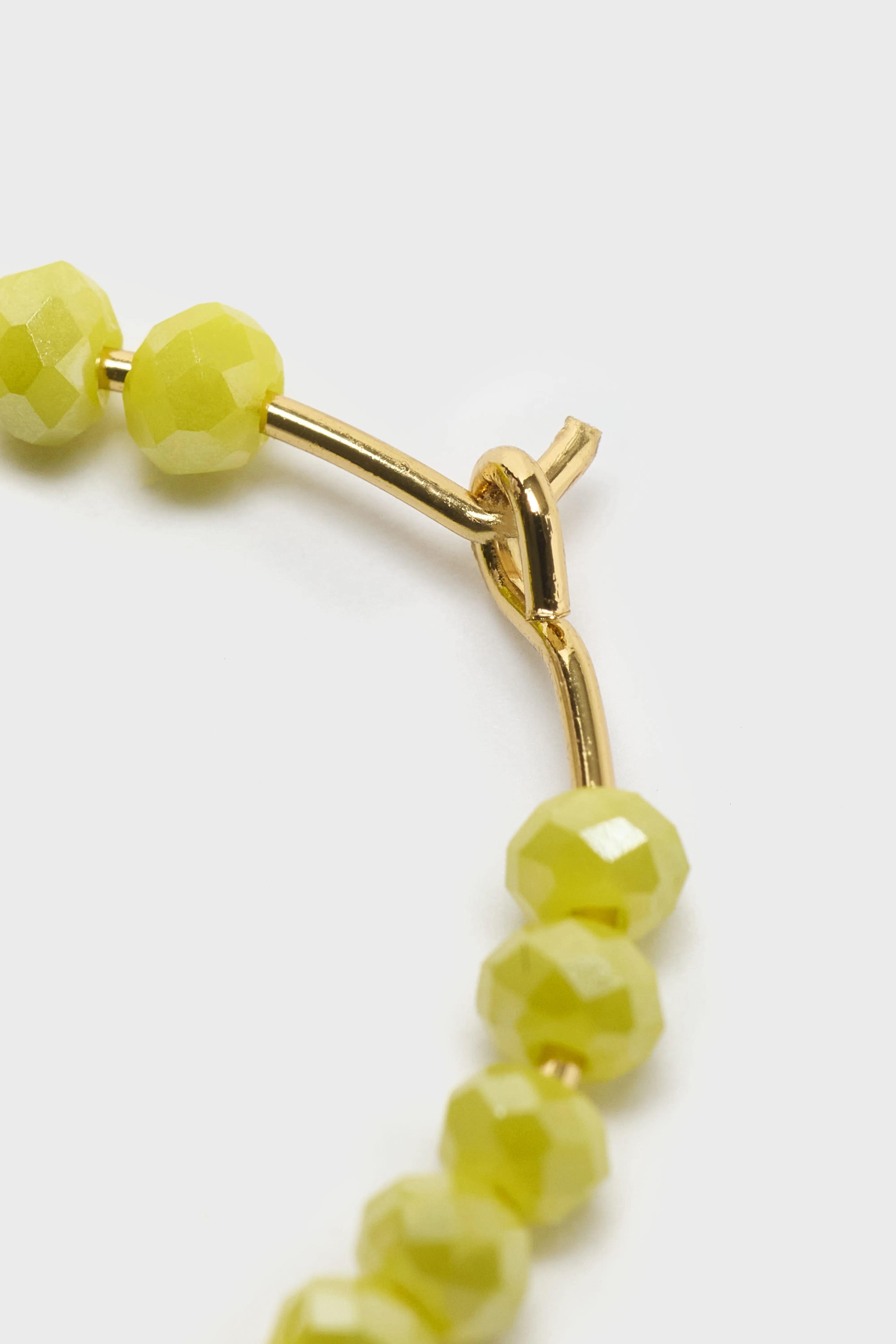 Cosmic Cactus Hoop Earrings  (261 / W / OLIVE) - Image 4