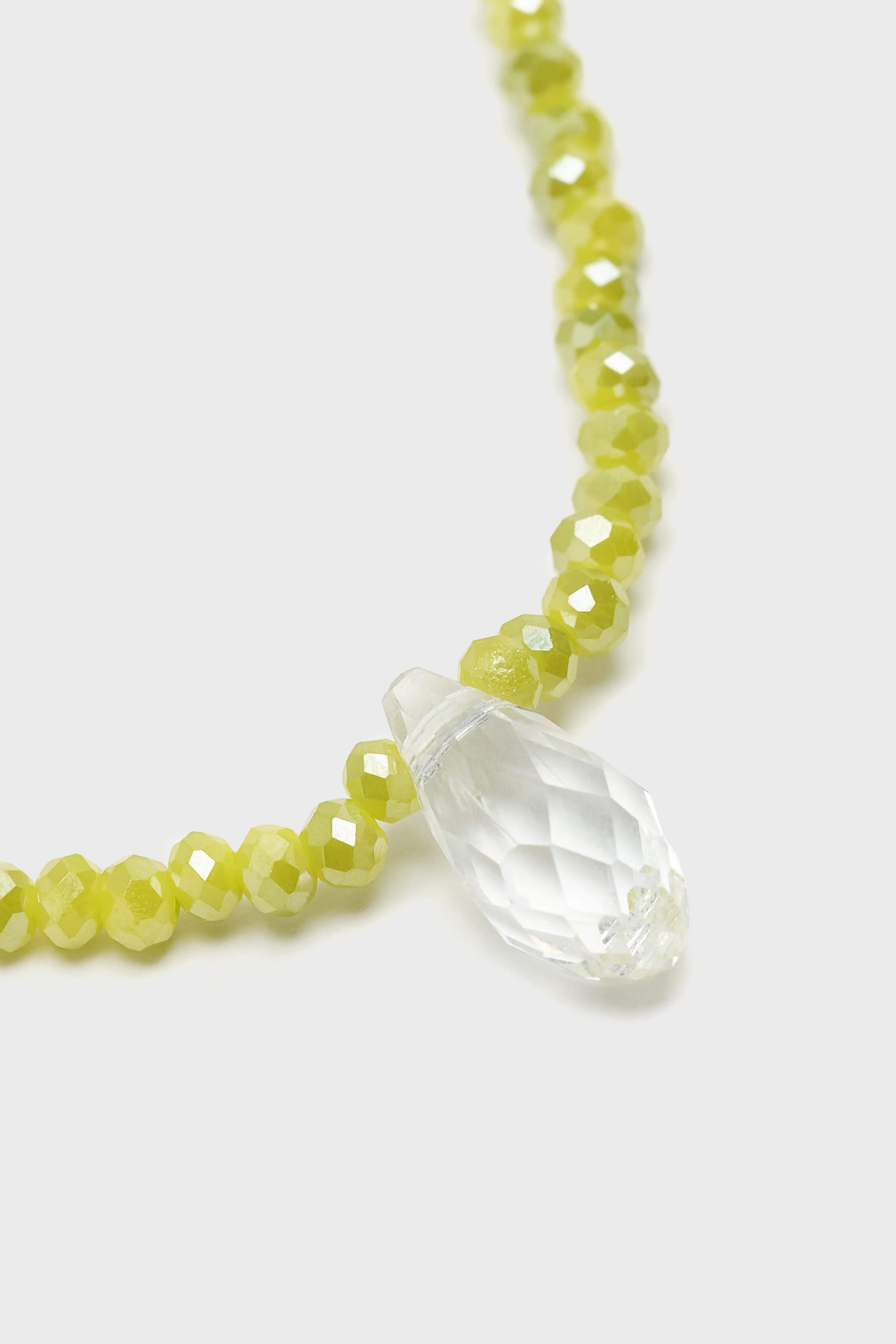 Cosmic Cactus Necklace  (261 / W / OLIVE) - Image 3