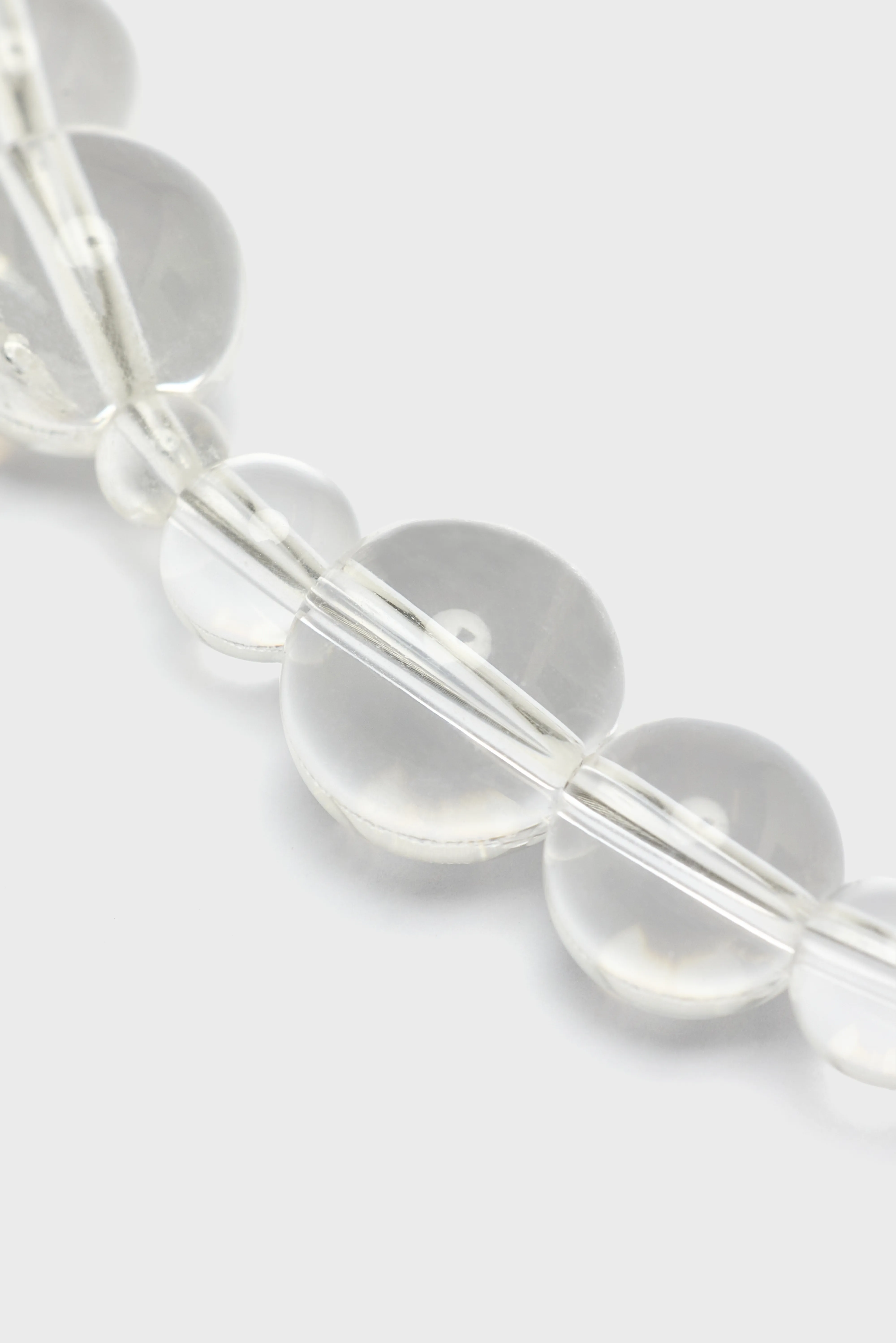 Crystal Dewdrop Necklace  (252 / W / WHITE) - Image 3