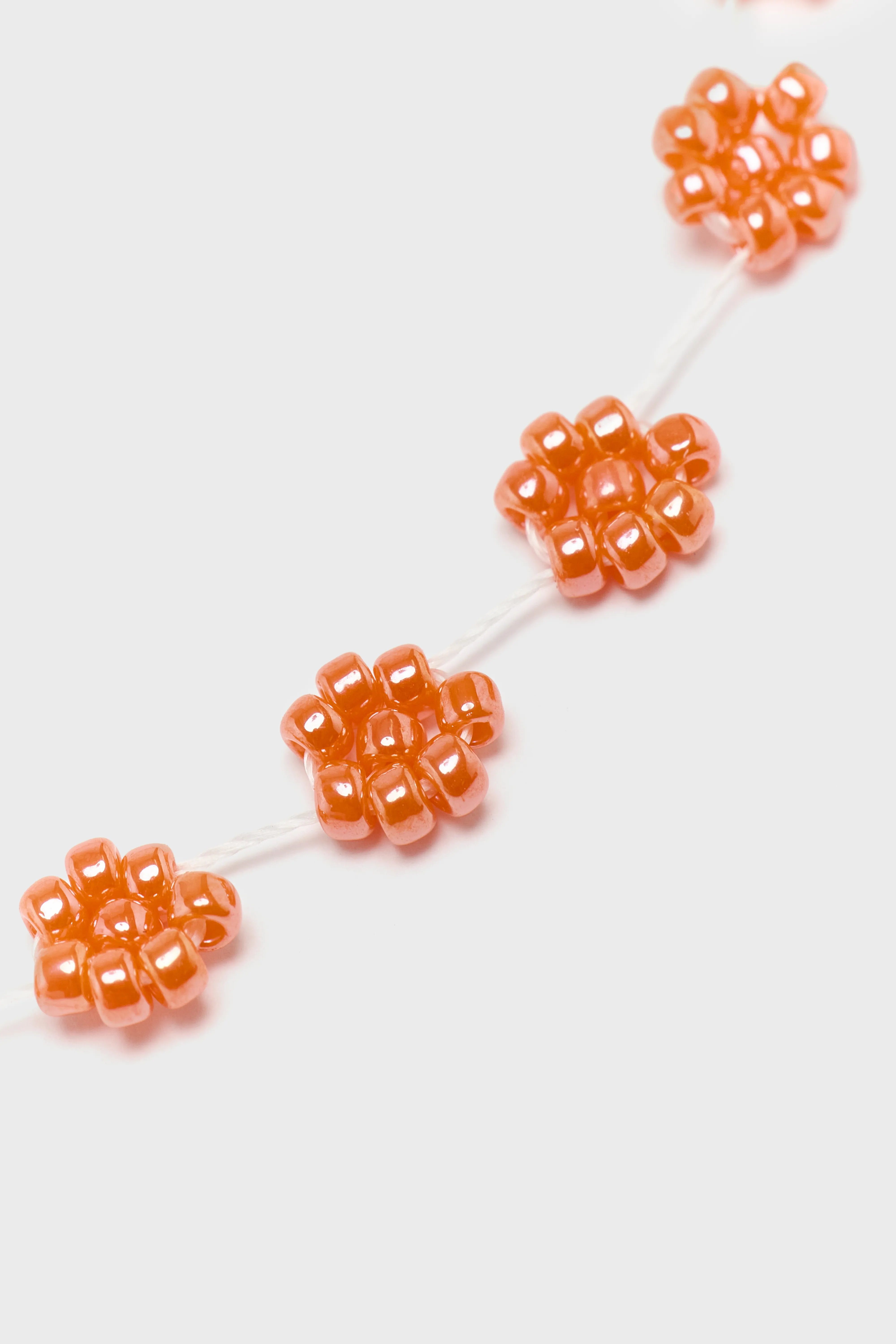 Fiori N° 47 Necklace  (252 / W / RED) - Image 3