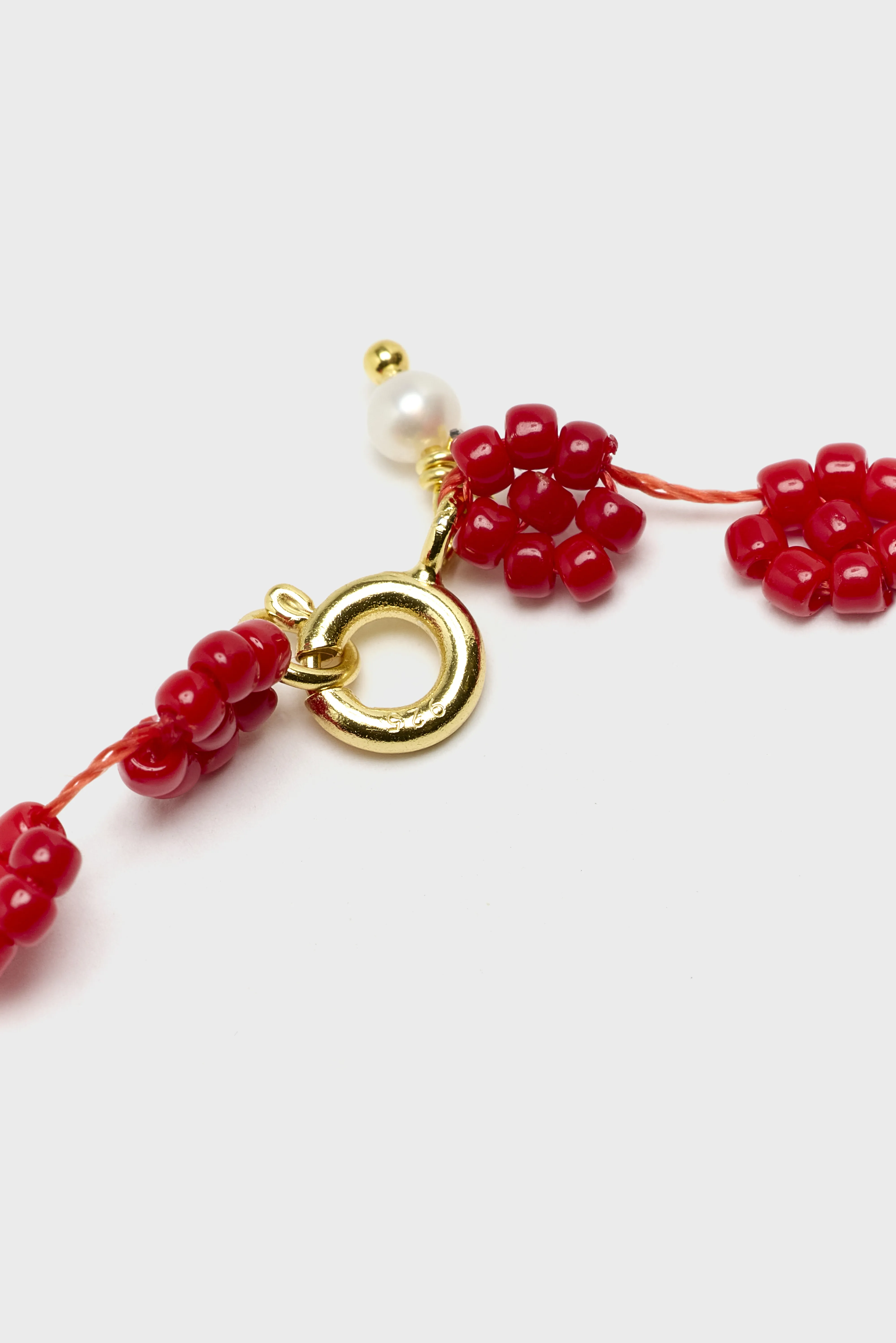 Fiori Red Pepper Necklace  (261 / W / RED) - Image 4