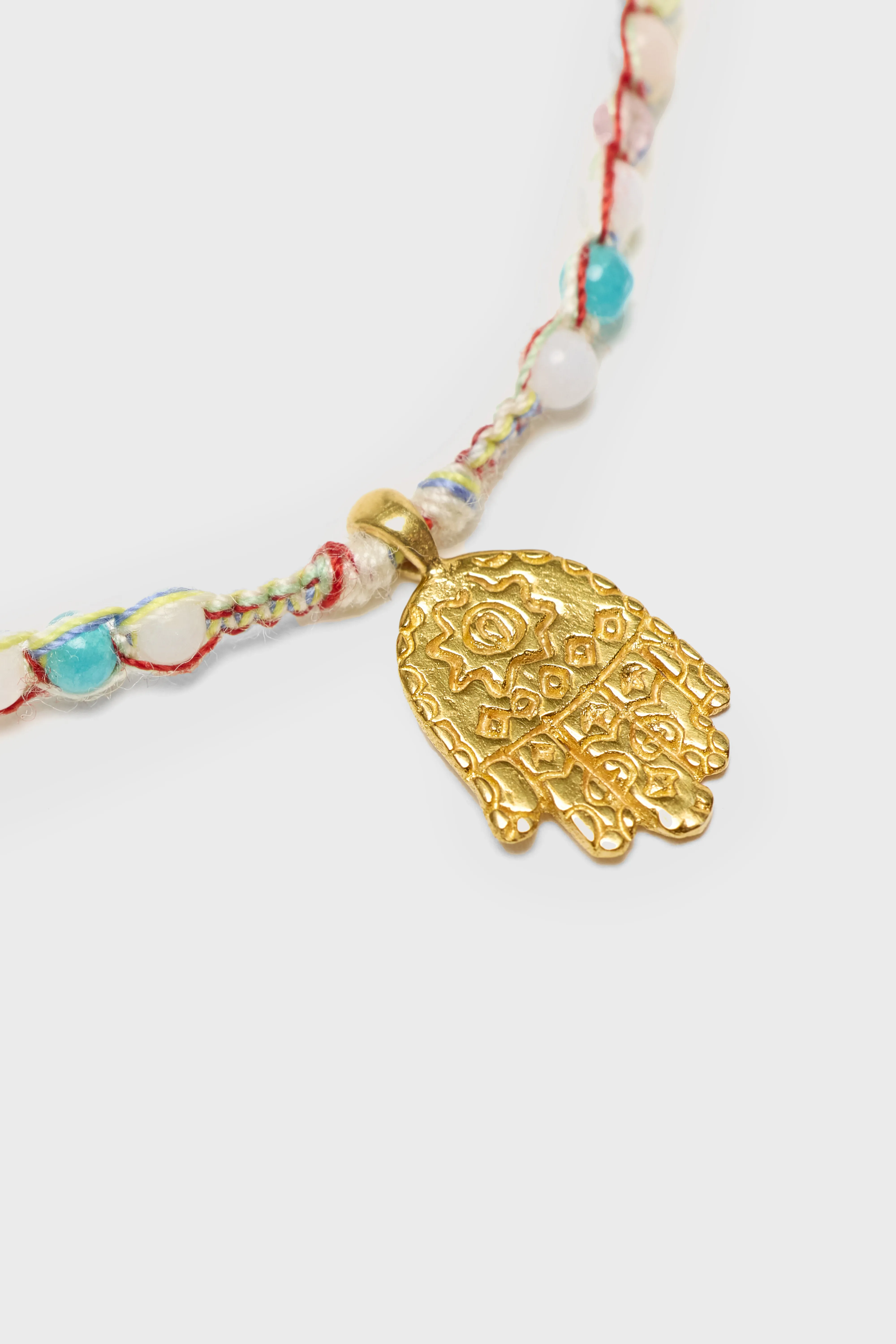Hamsa Bracelet (242 / W / MULTICOLOR) - Image 3