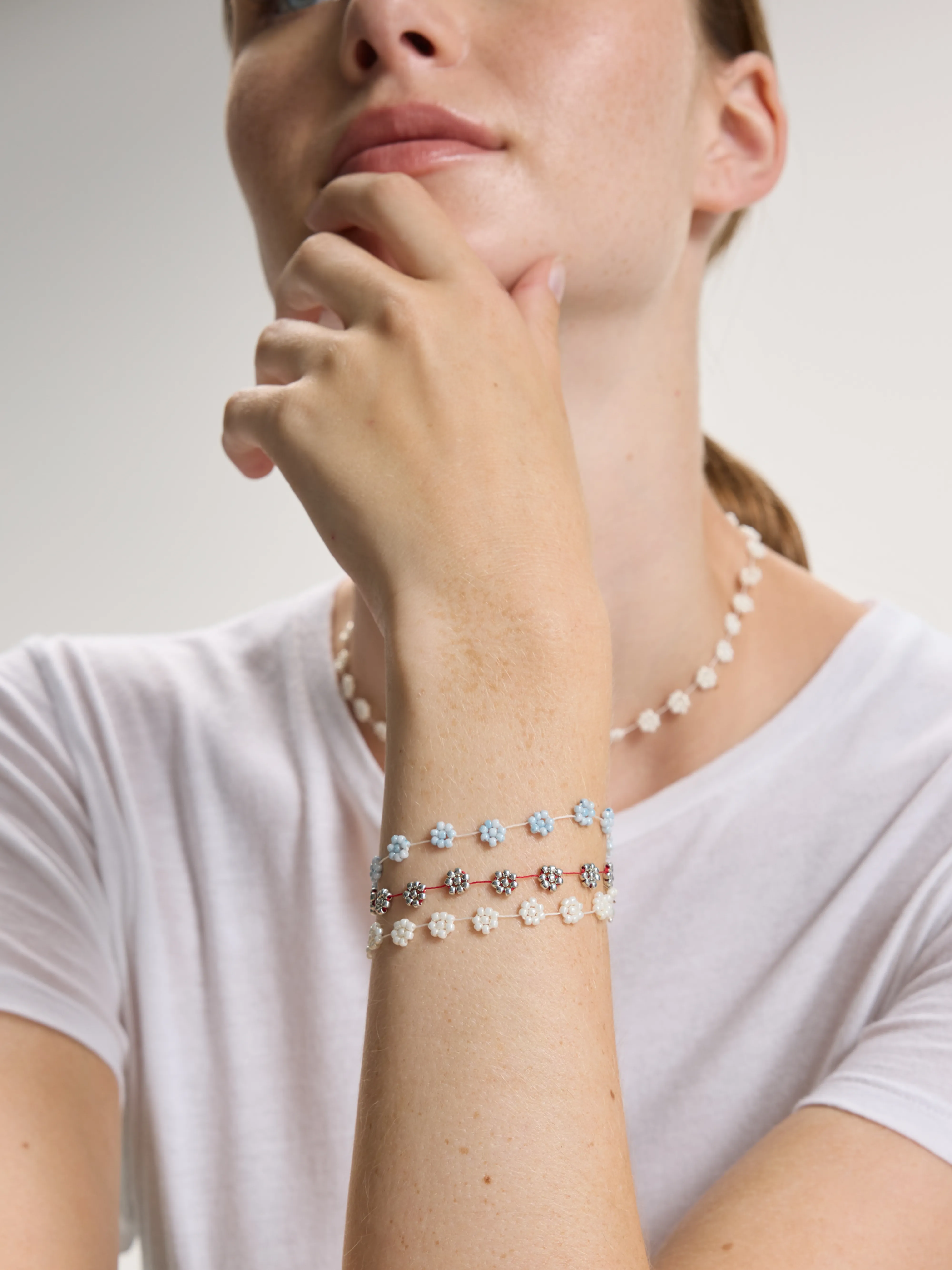 Fiori N° 01 Bracelet (242 / W / WHITE) - Image 3