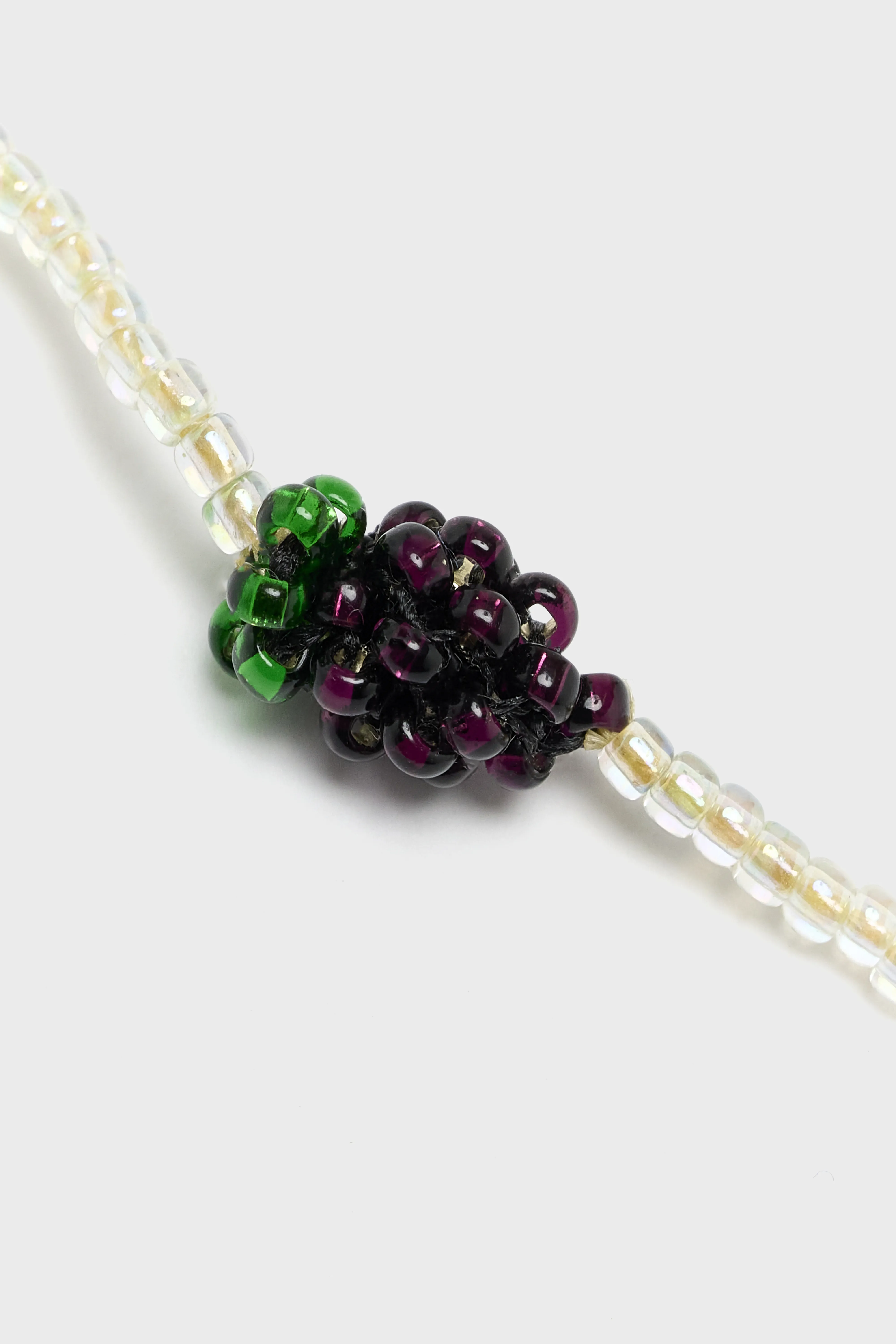 Mini Grape Necklace  (252 / W / PURPLE) - Image 3