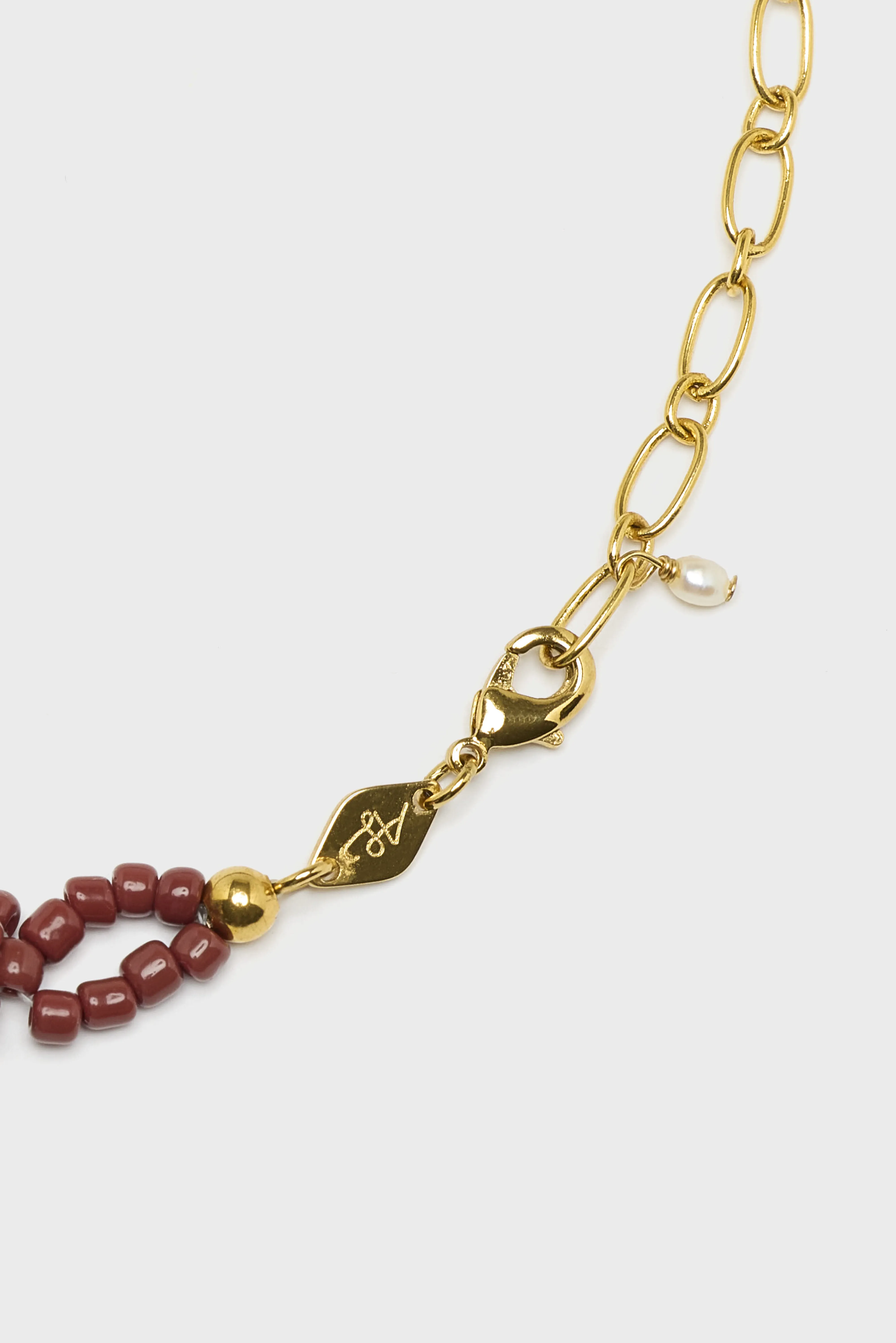 Rodeo Necklace  (261 / W / BORDEAUX) - Image 4