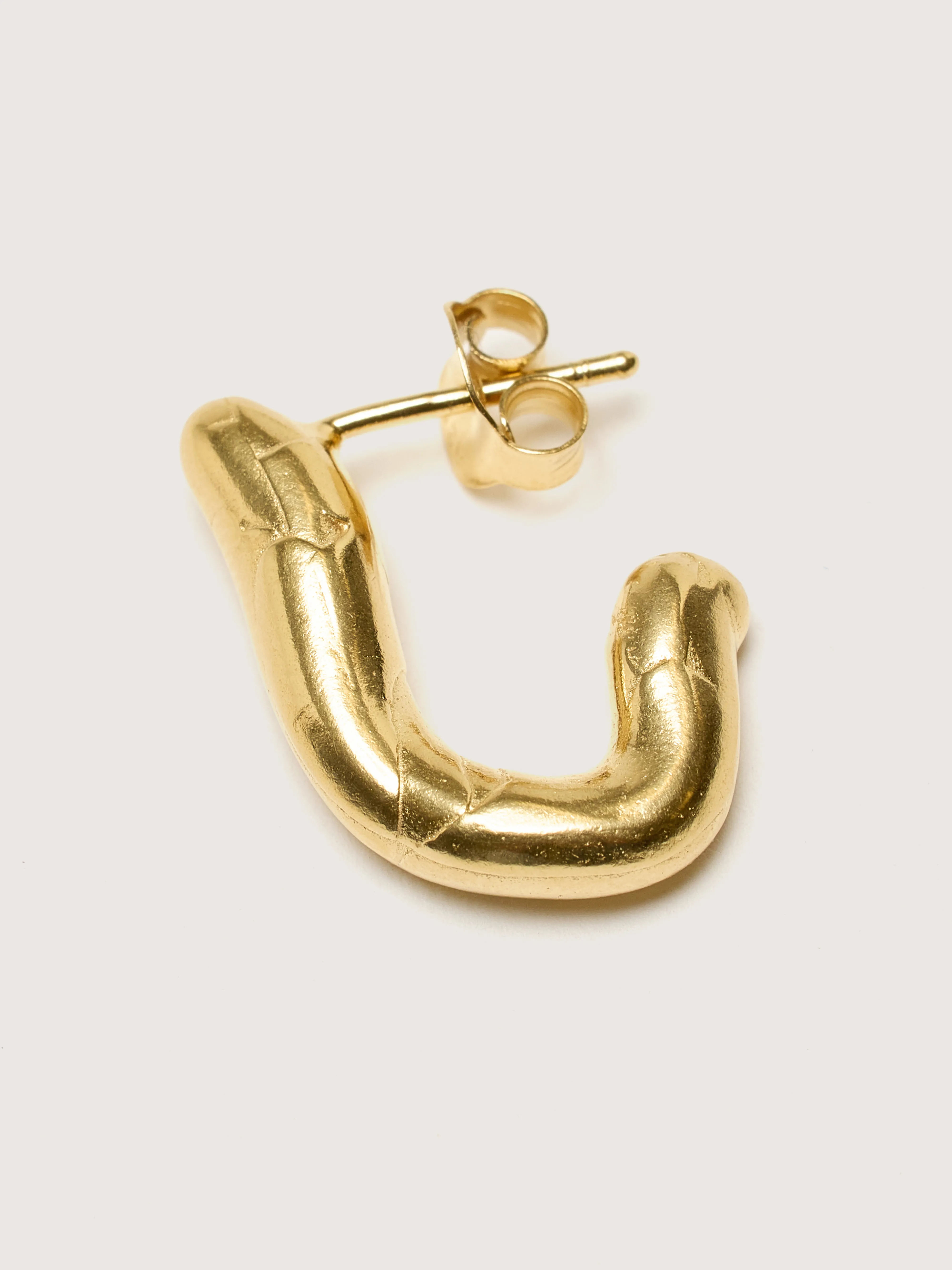 Gamba Gold Earrings (242 / W / GOLD) - Image 3