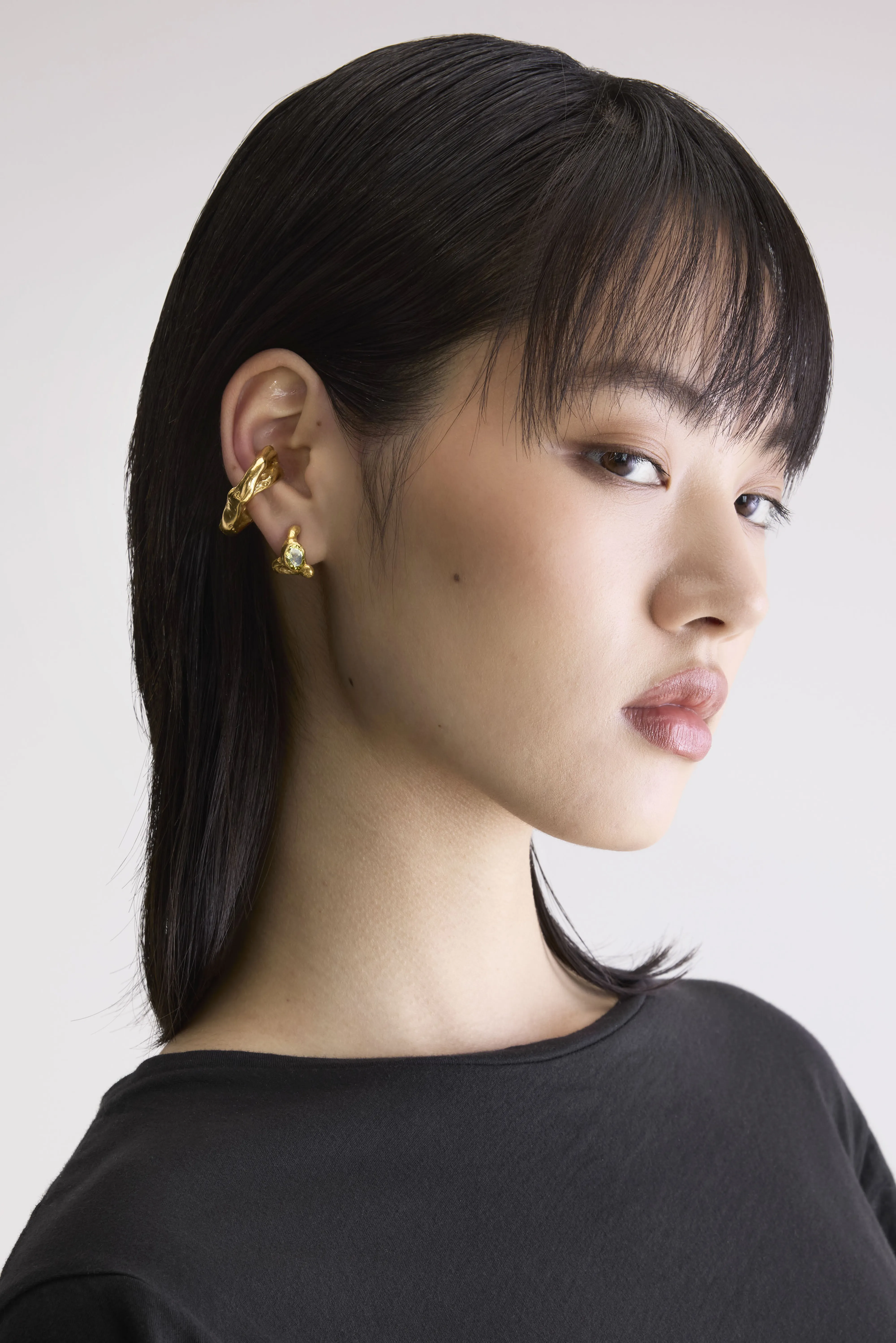 Lúa Ear Cuff  (251 / W / GOLD) - Image 3