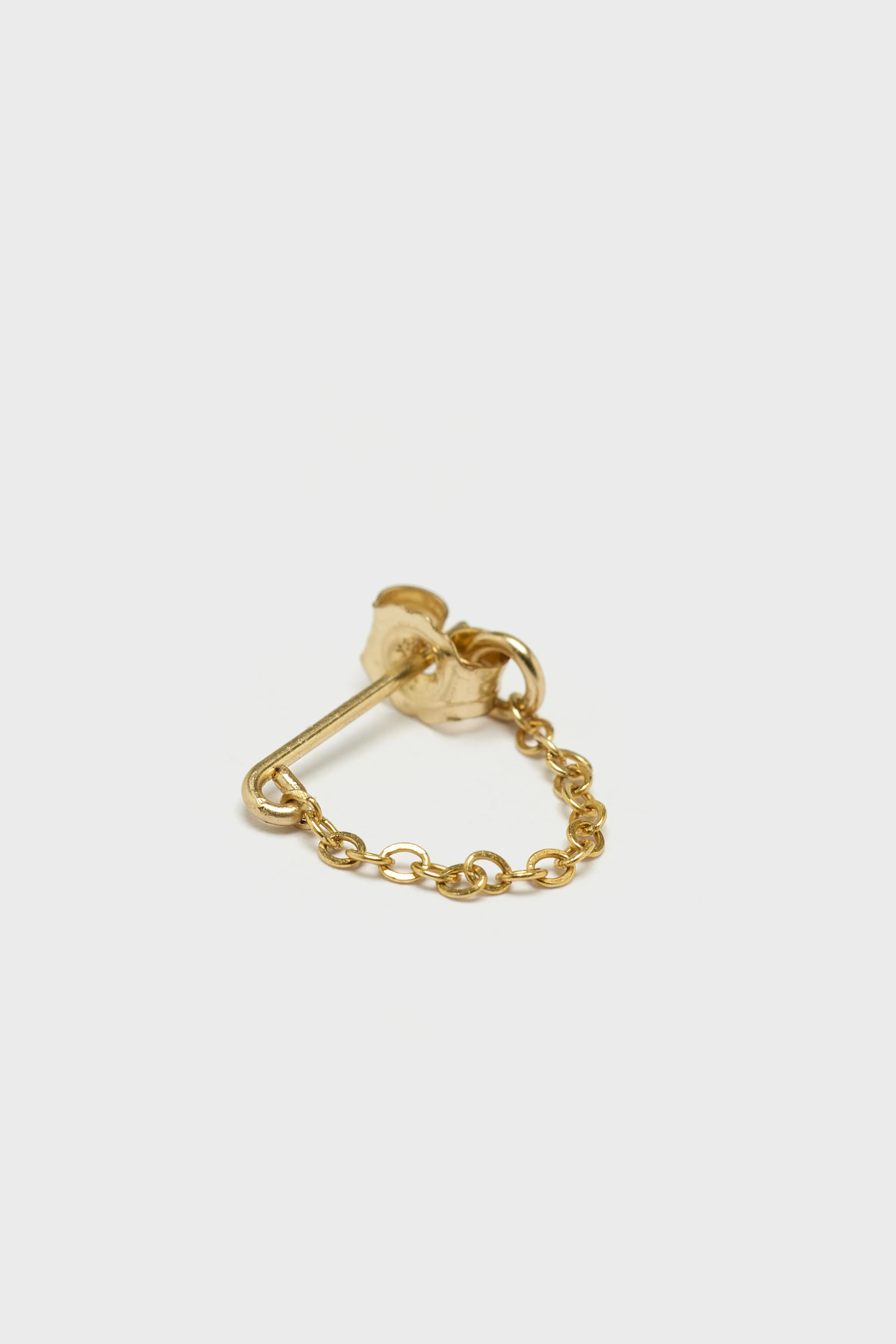 Essential Chain Earrings (242 / W / GOLD) - Image 3