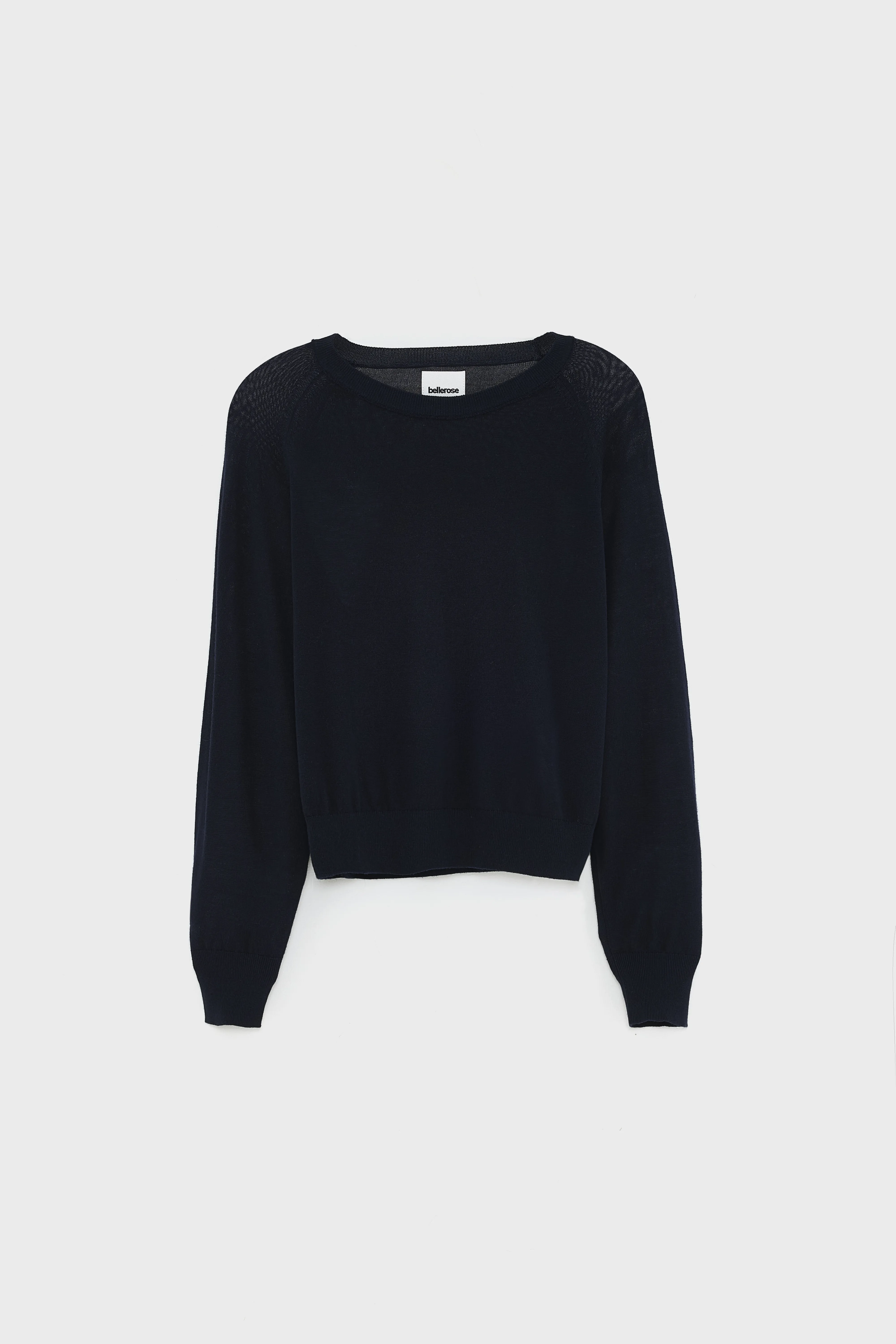 Delen classic crewneck sweater (252 / W / NAVY) - Image 7