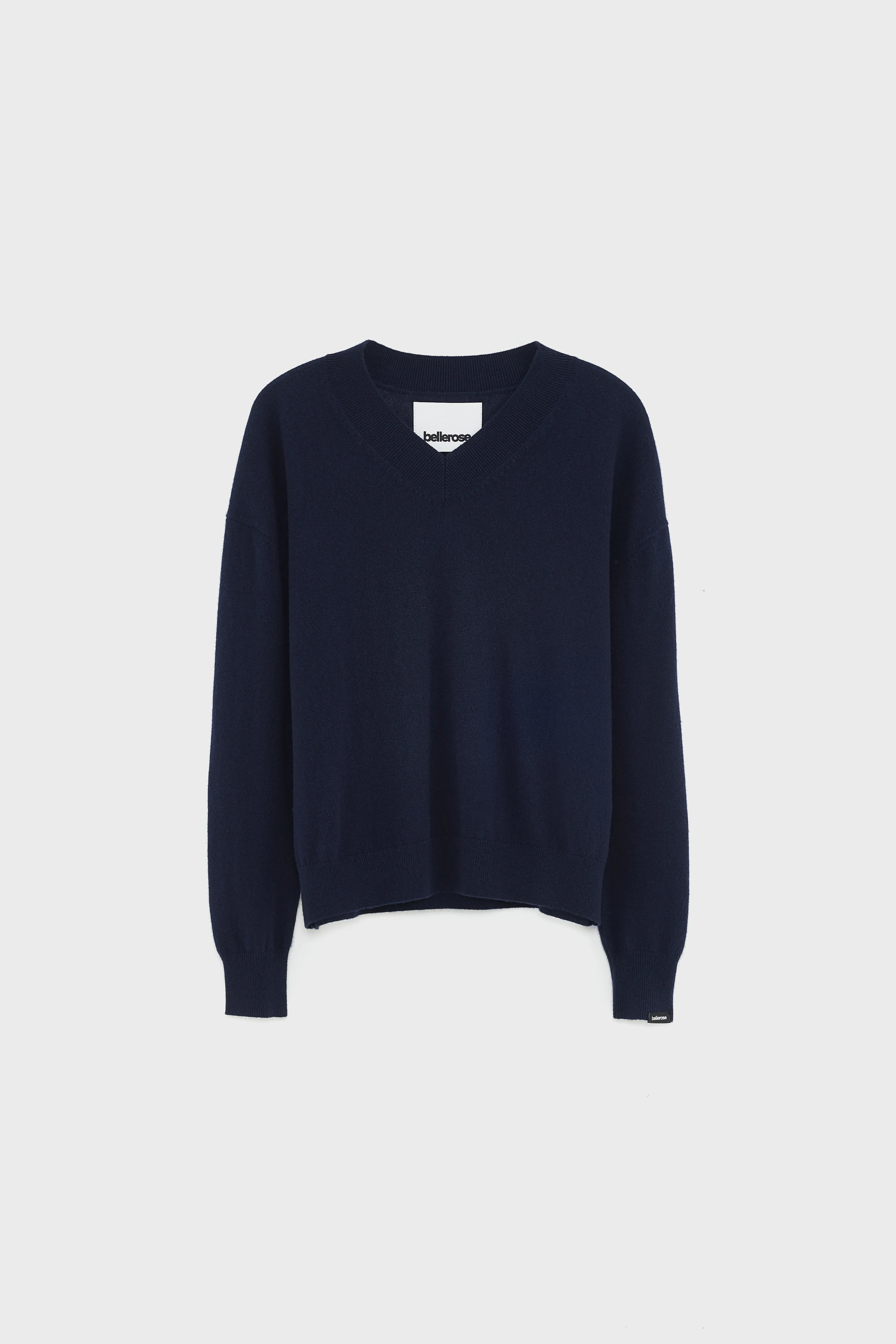 Slax cashmere sweater (252 / W / NAVY) - Image 7