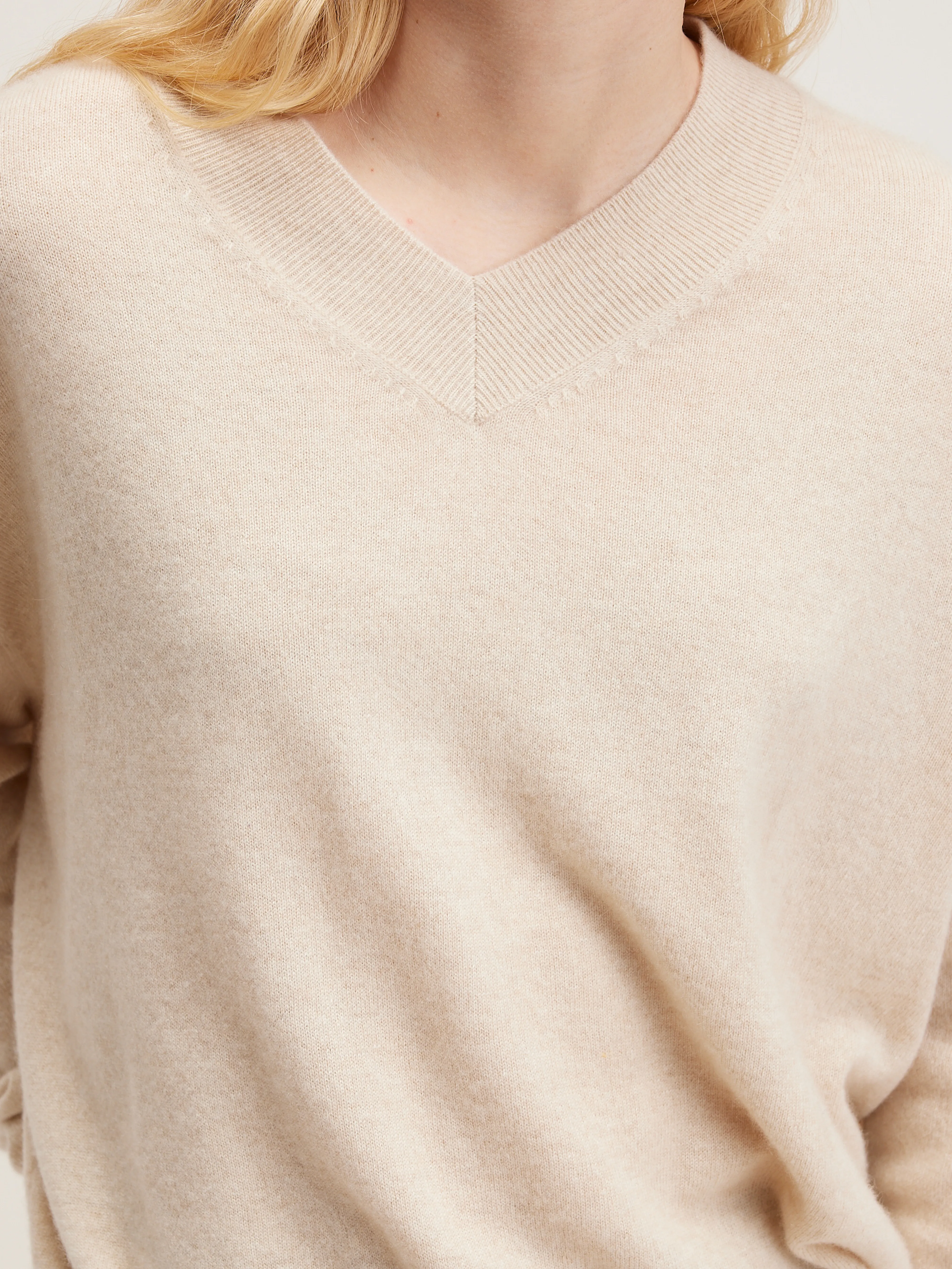 Slax cashmere sweater (242 / W / OATMEAL) - Image 5