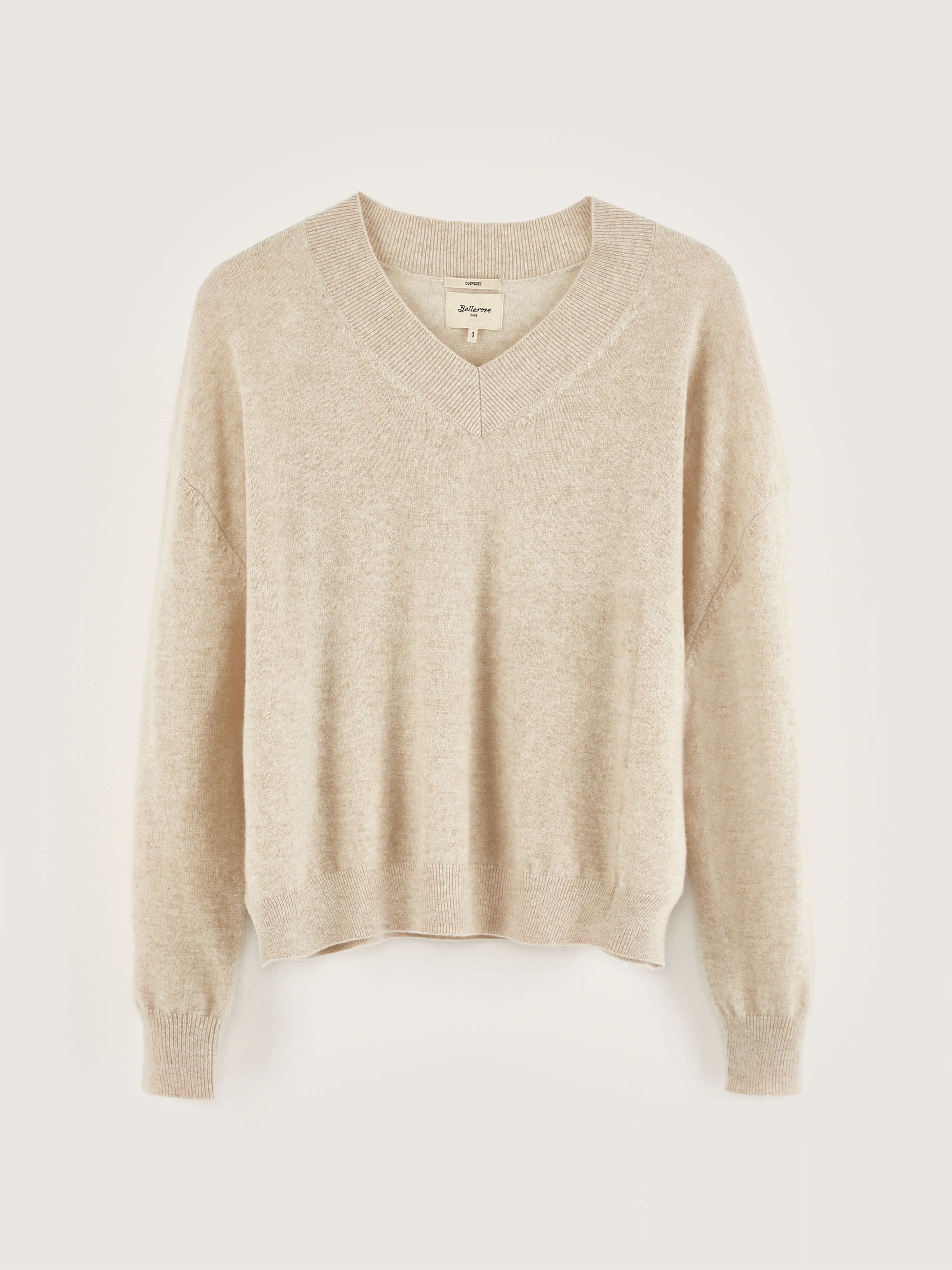 Slax cashmere sweater (242 / W / OATMEAL) - Image 7
