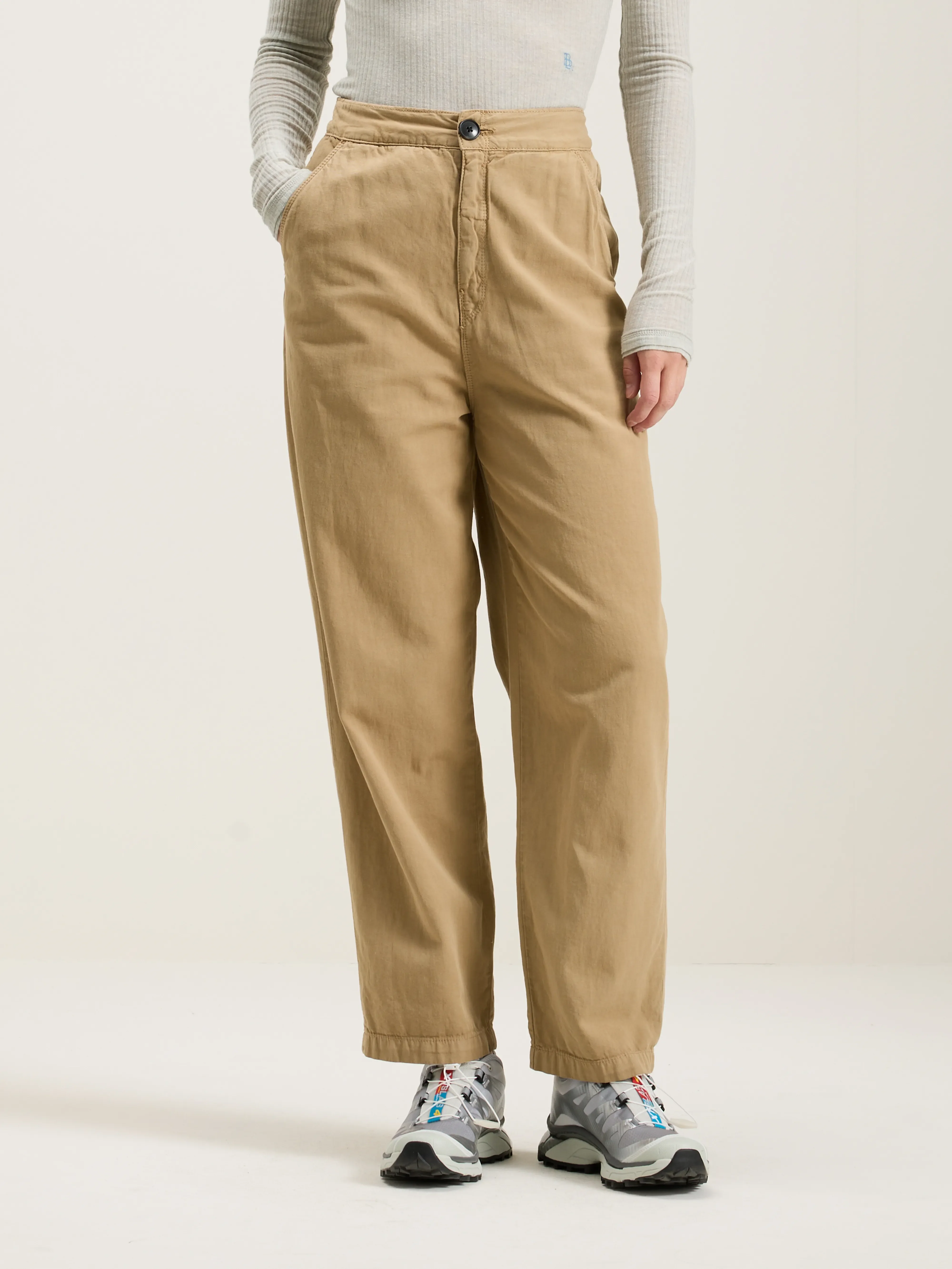 Pasop relaxed trousers (242 / W / CLAY) - Image 3