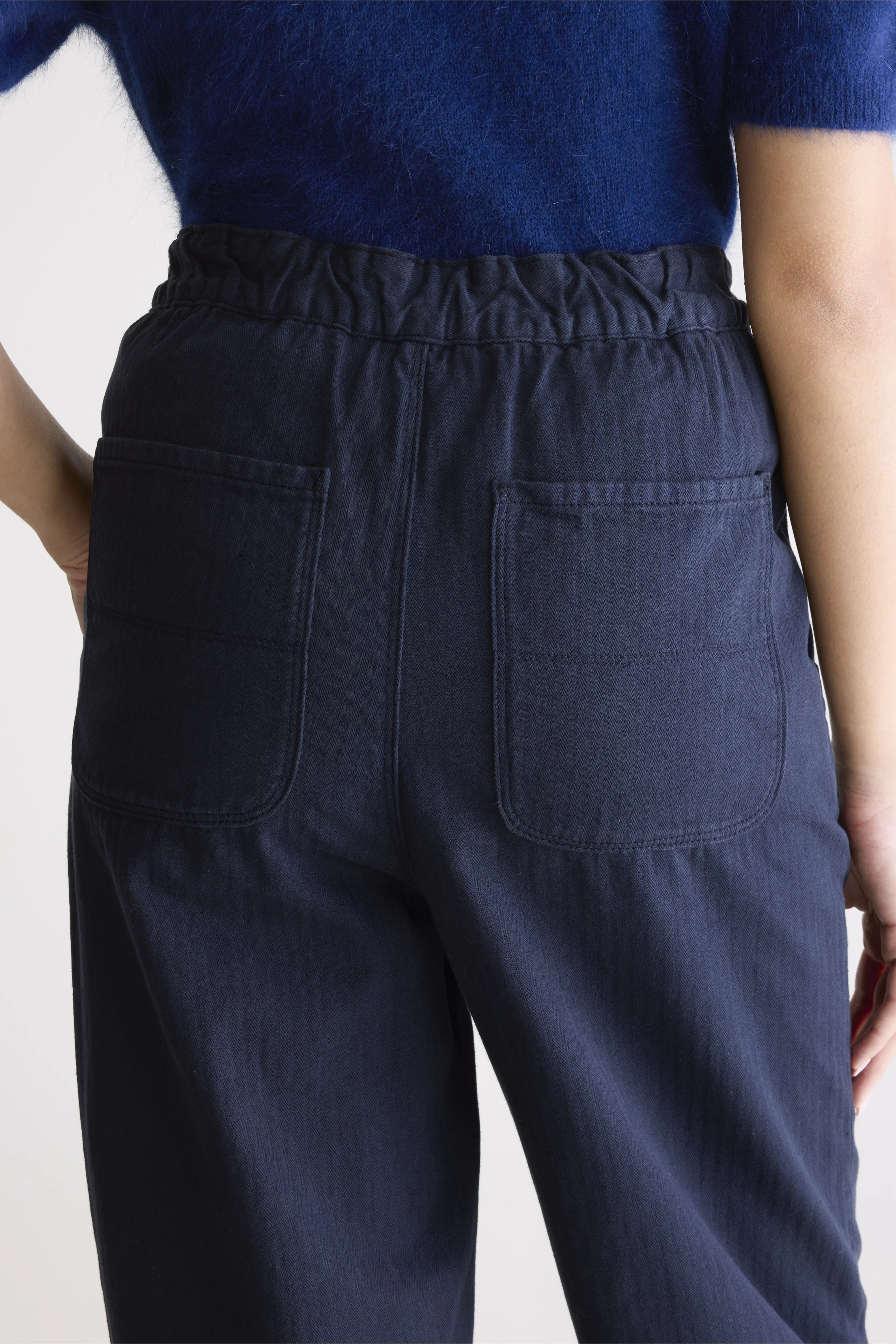Pasop relaxed trousers (252 / W / NAVY) - Image 7