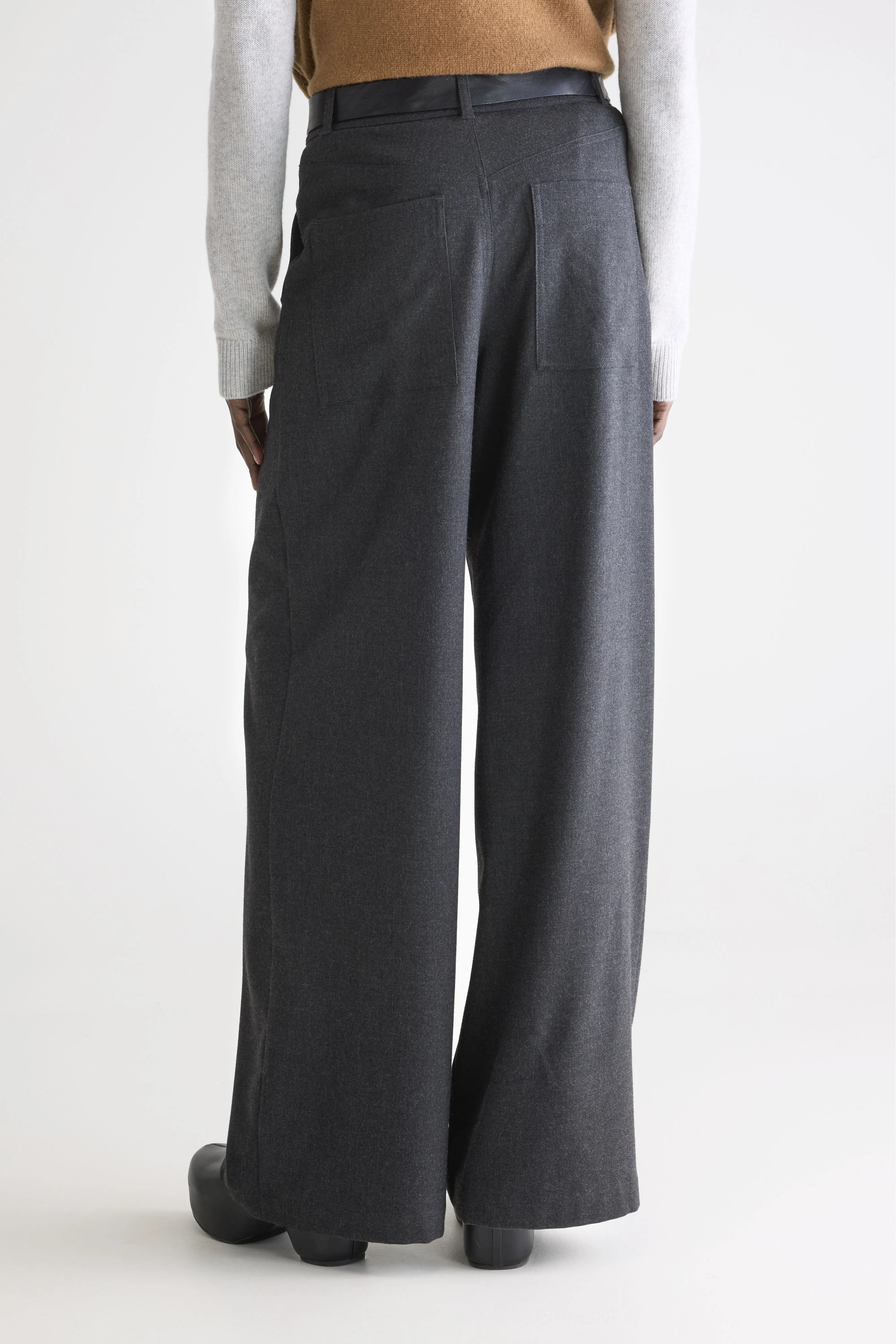 Sixtine tailored trousers (252 / W / ANTHRACITE) - Image 4