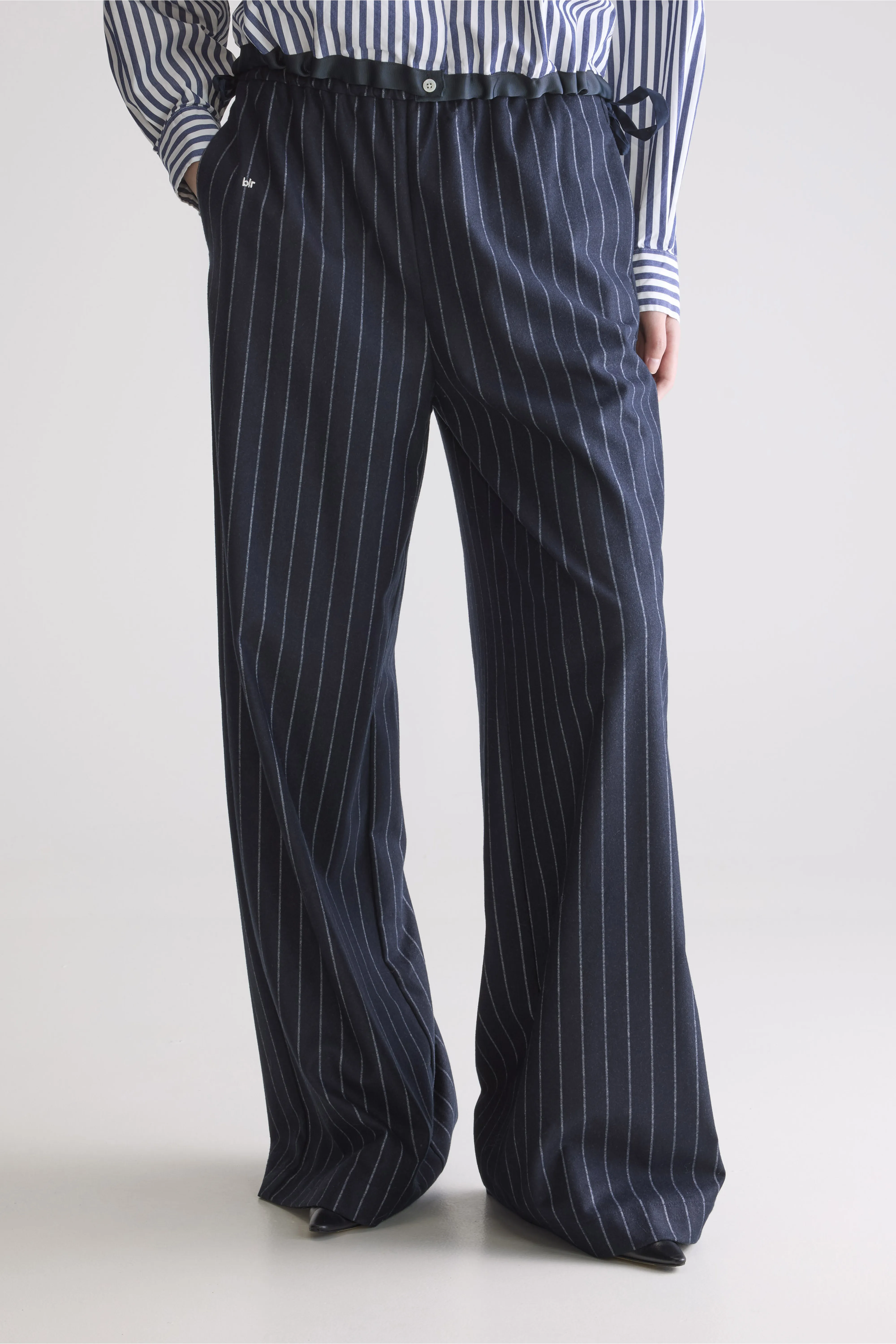 Sleepy relaxed pants (252 / W / STRIPE B) - Image 3