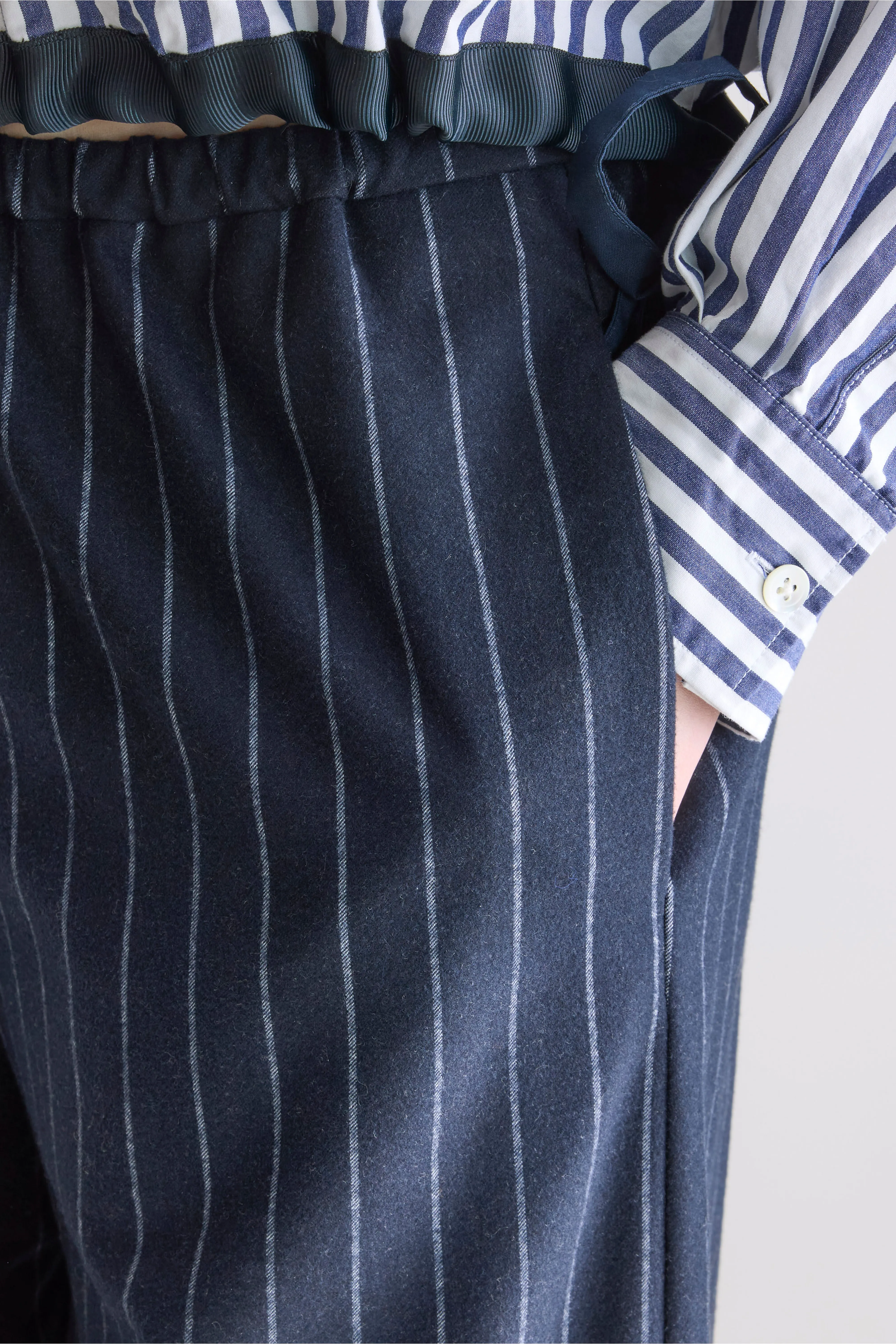 Sleepy relaxed pants (252 / W / STRIPE B) - Image 6