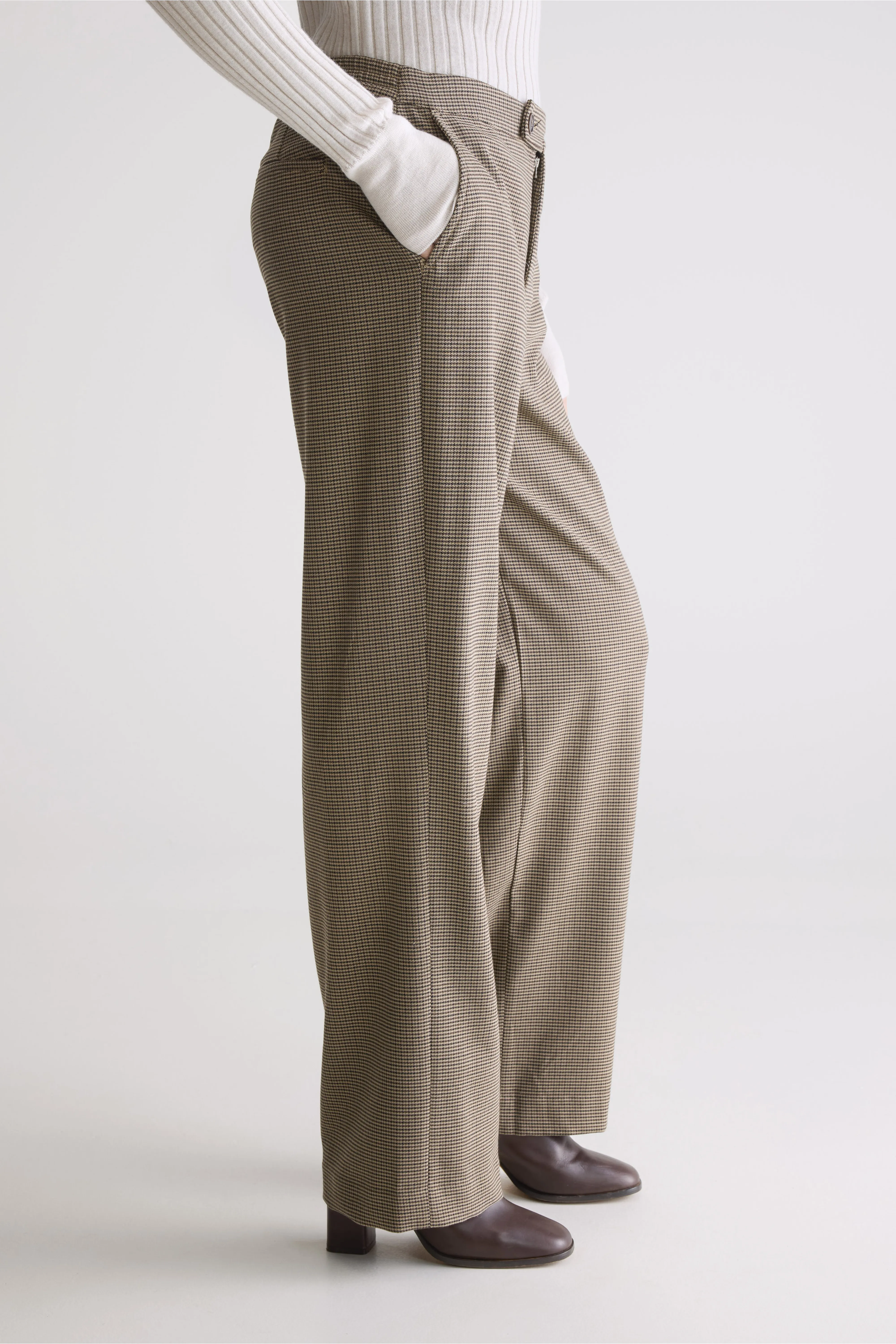 Tilla tailored trousers (252 / W / CHECK A) - Image 5