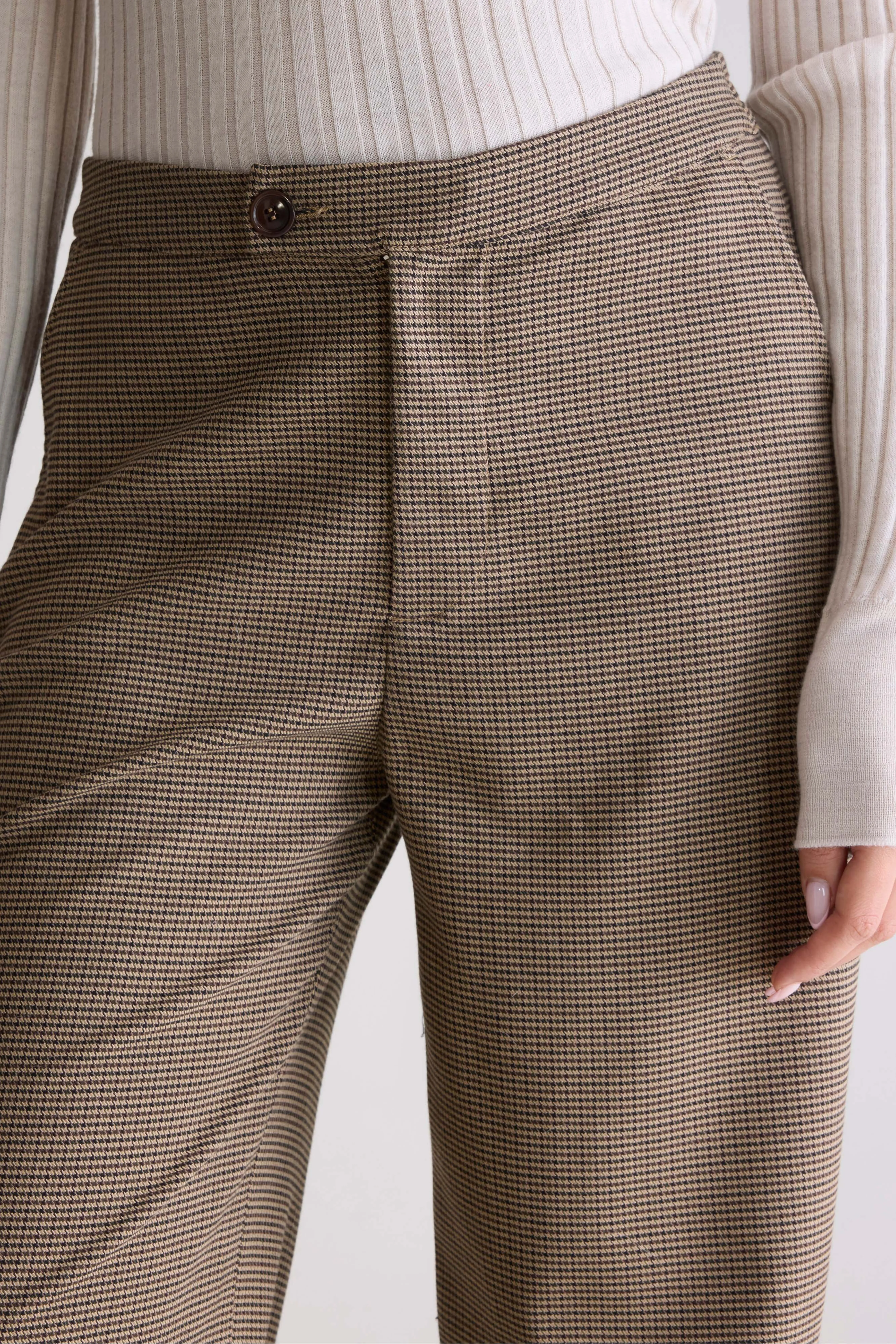Tilla tailored trousers (252 / W / CHECK A) - Image 6