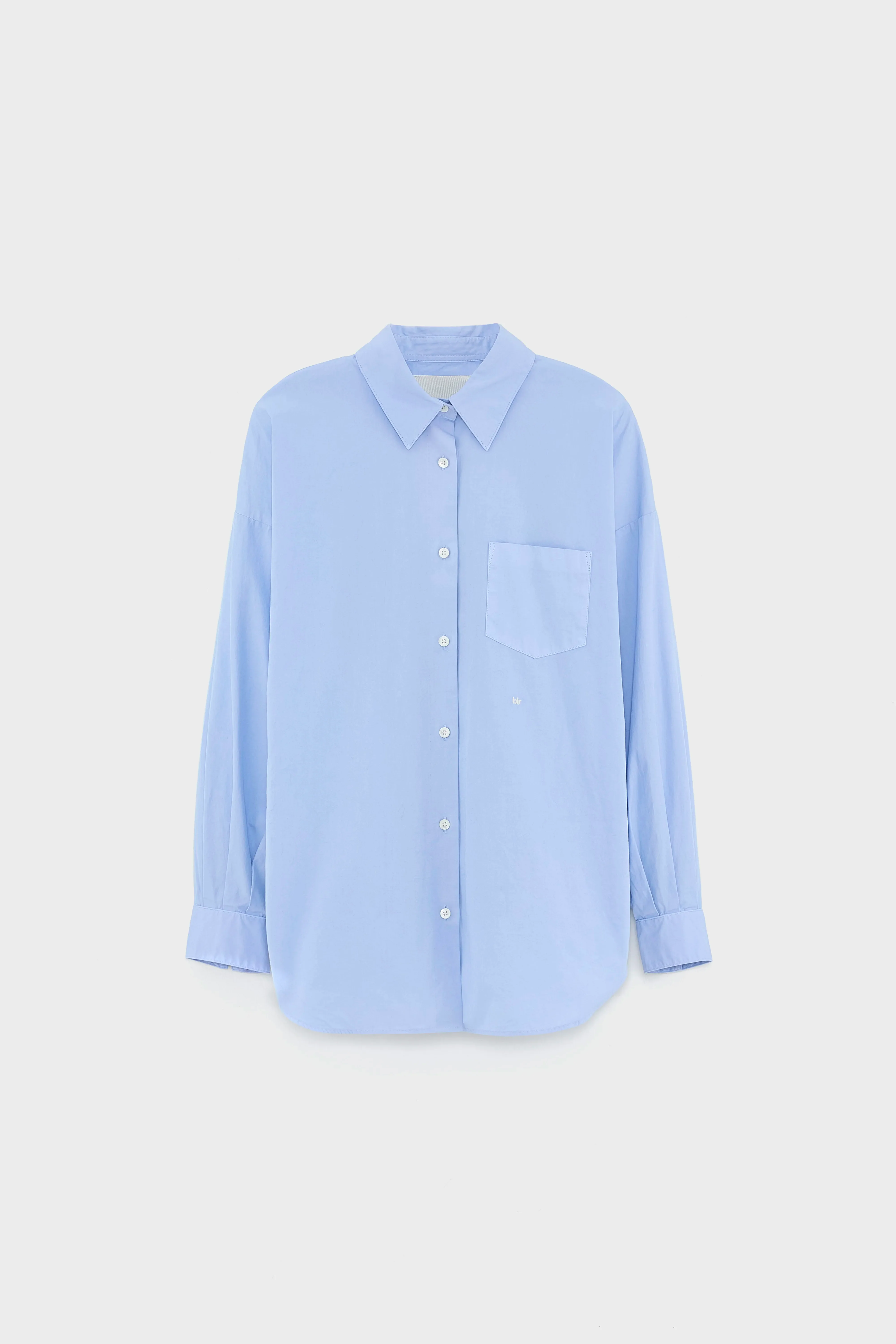 Giorgia poplin shirt (252 / W / SKY) - Image 7