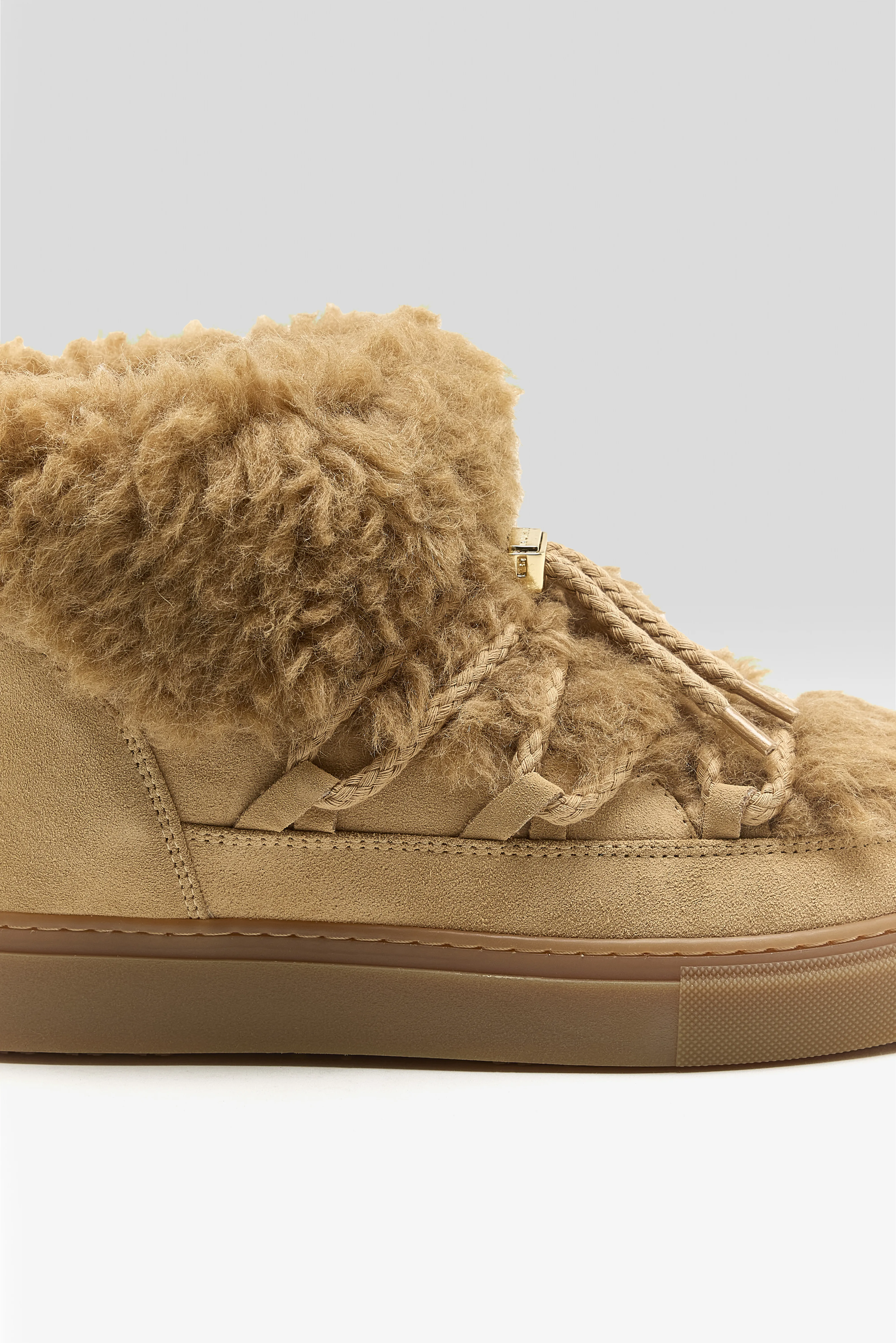 Teddy Low Boots (252 / W / BEIGE) - Image 5