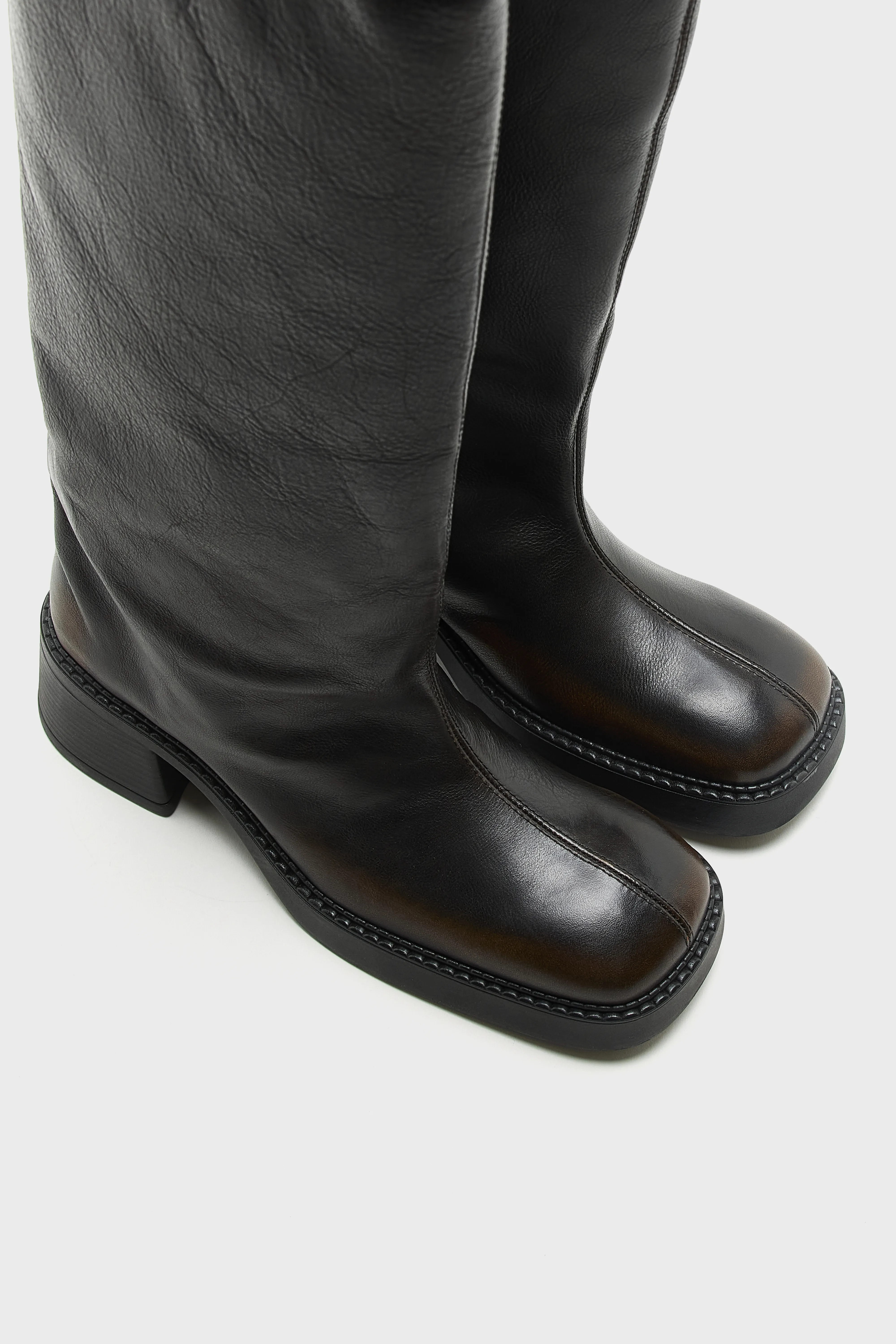 Kristel Tall Brown Boots  (252 / W / BROWN) - Image 4