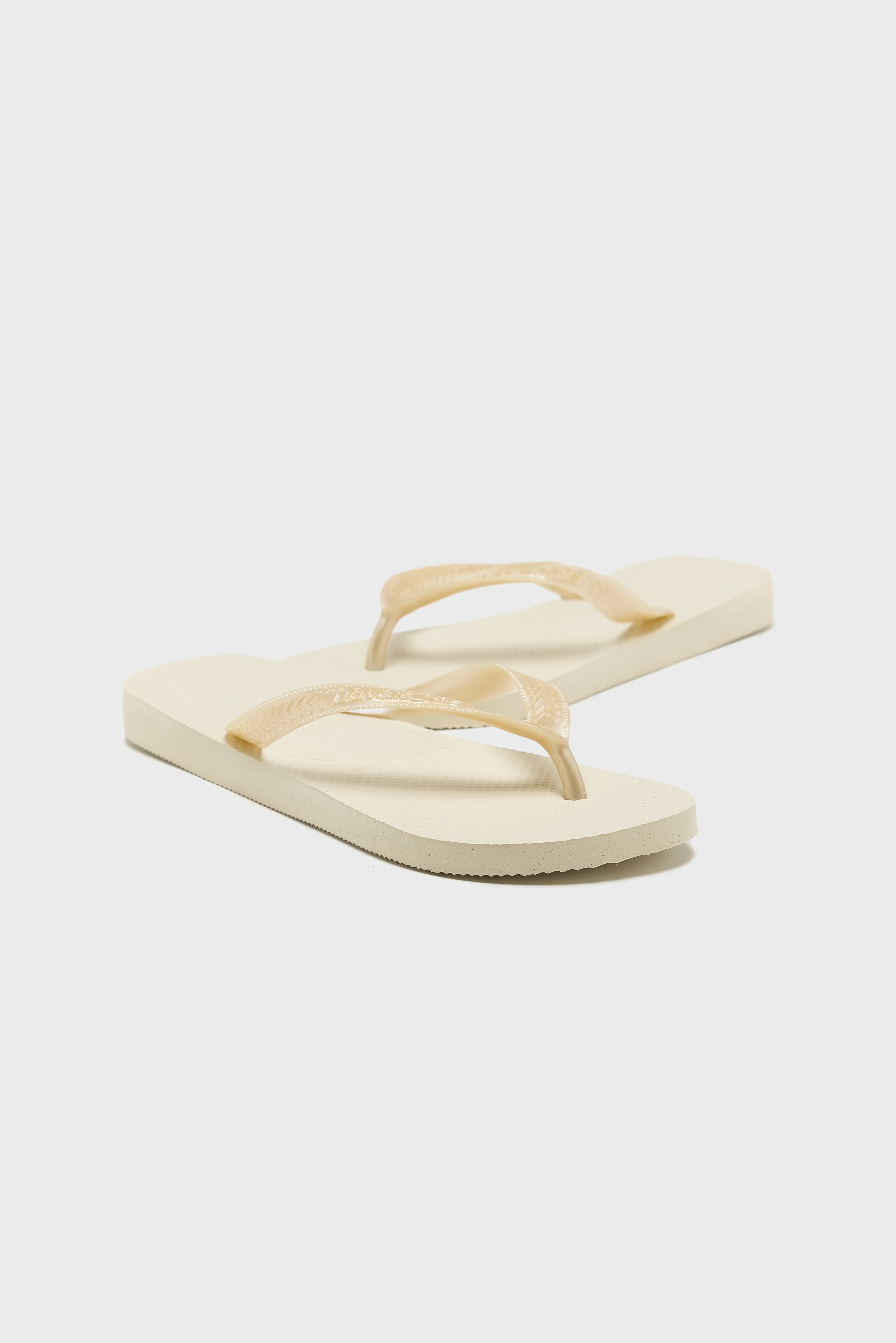 Top Senses Flip Flops for Women  (251 / W / ECRU) - Image 3