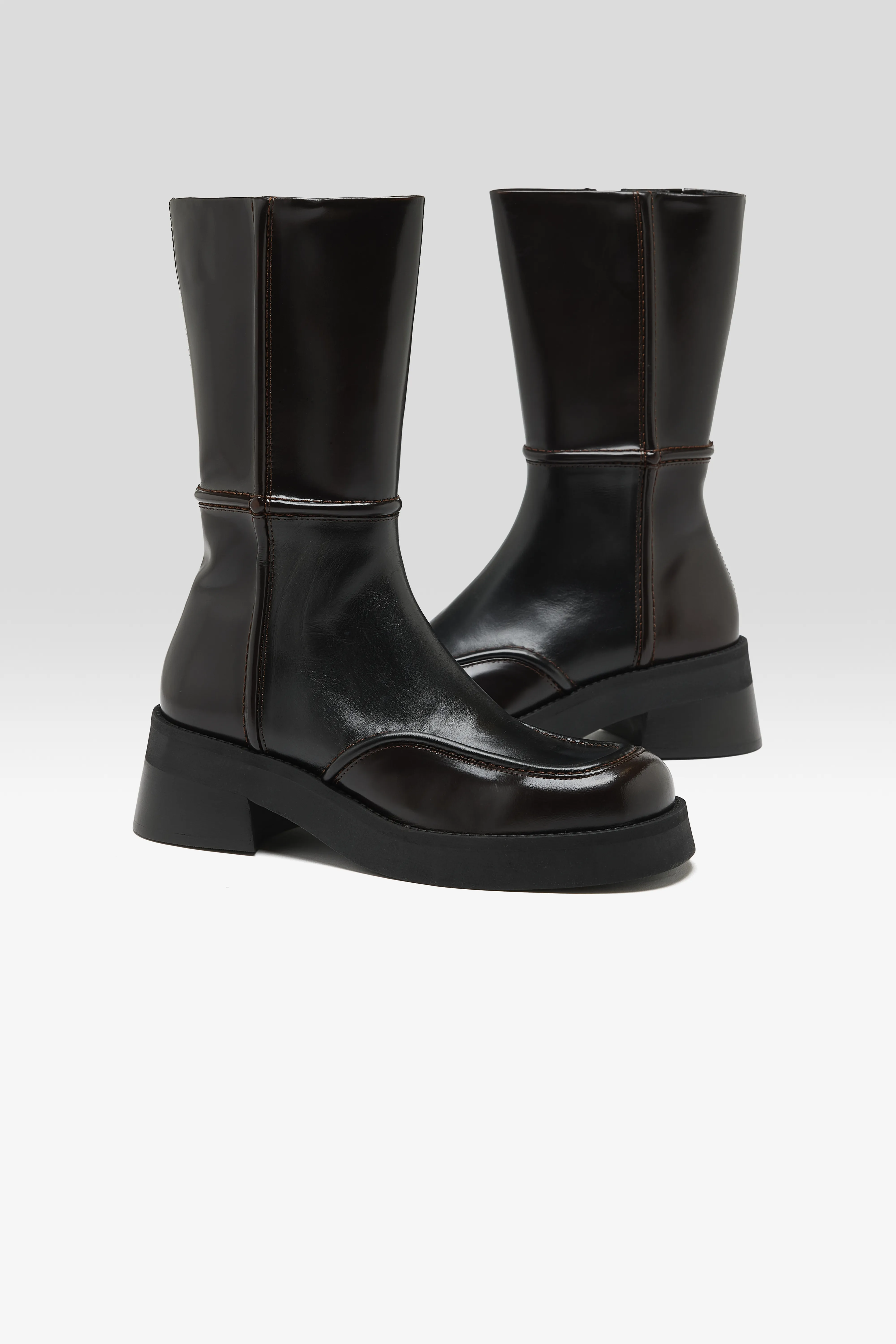 Inne Brown Boots (251 / W / BROWN) - Image 3