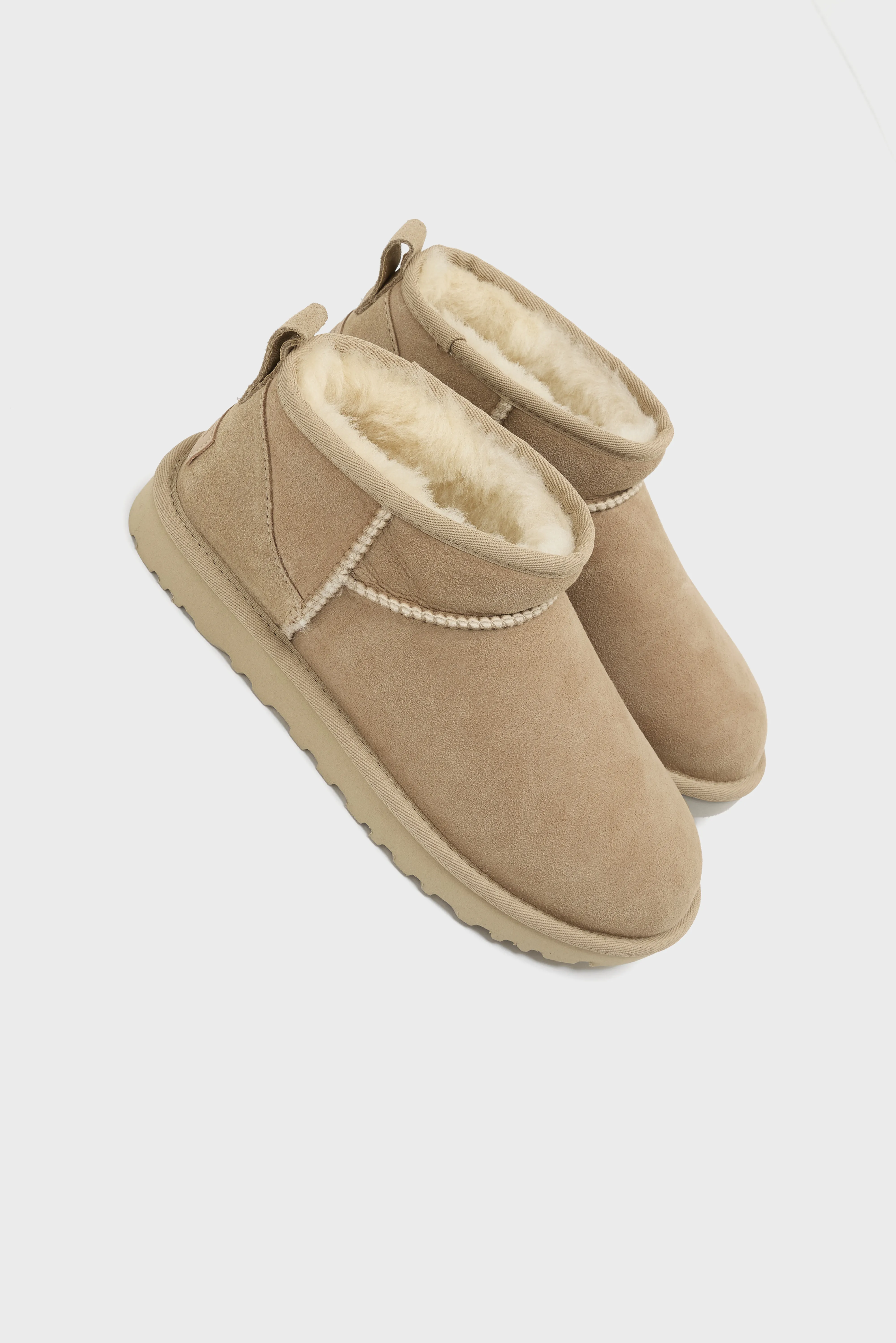 Classic Ultra Mini Boots For Women (242 / W / SAND) - Image 7