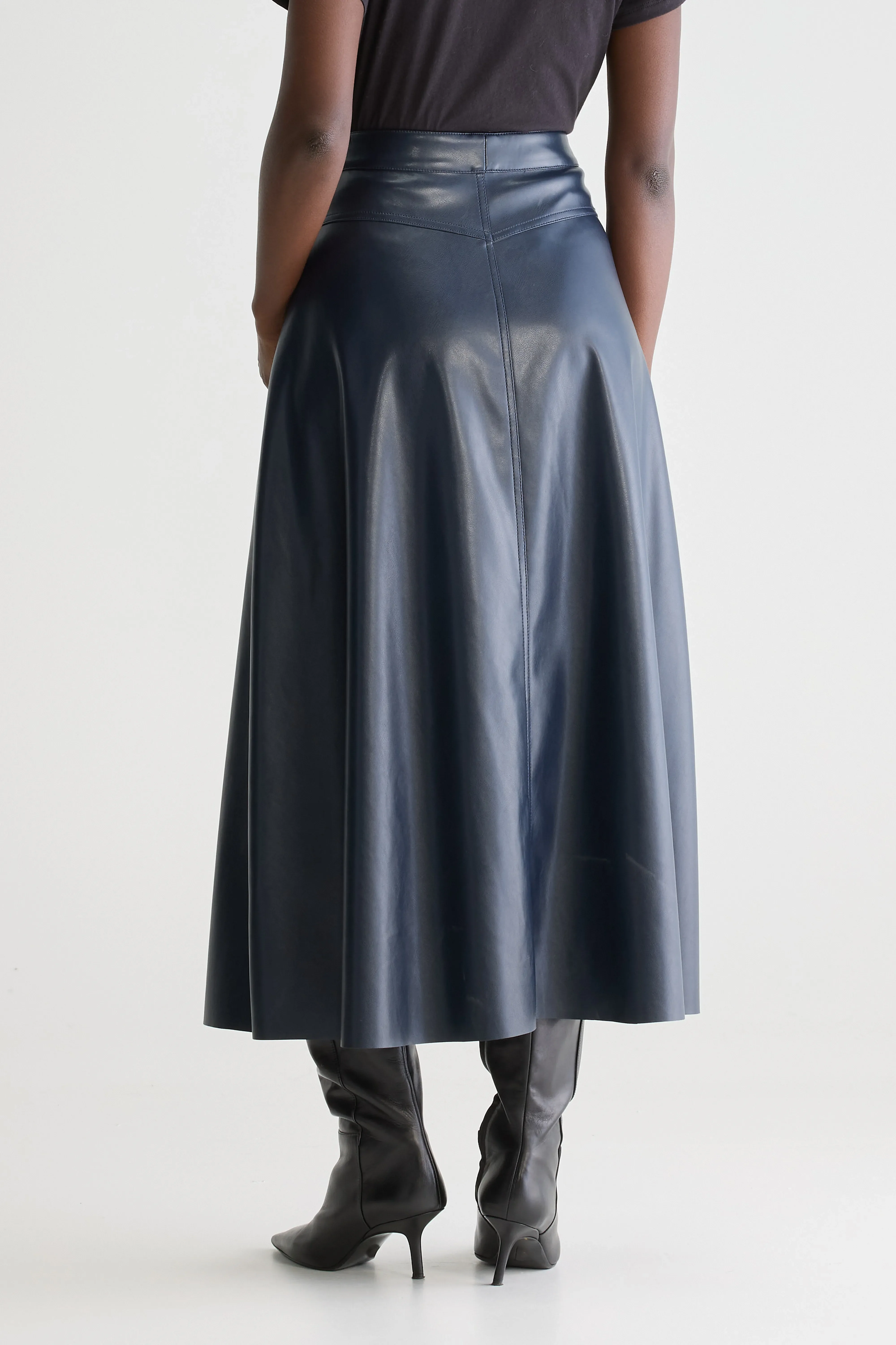 Gala flared mid skirt (251 / W / CAPTAIN) - Image 4