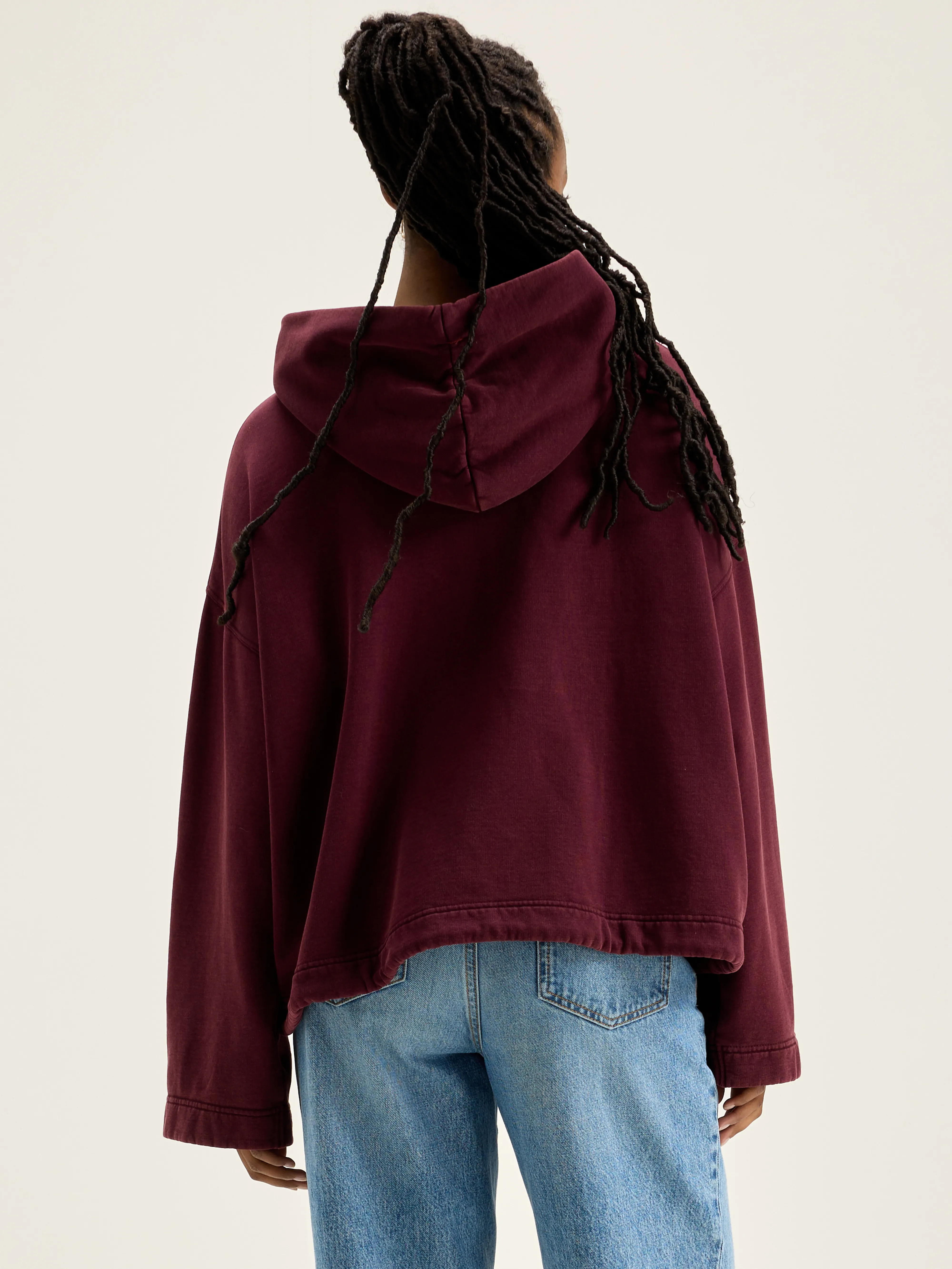 Cate hoodie (242 / W / WINE) - Image 4