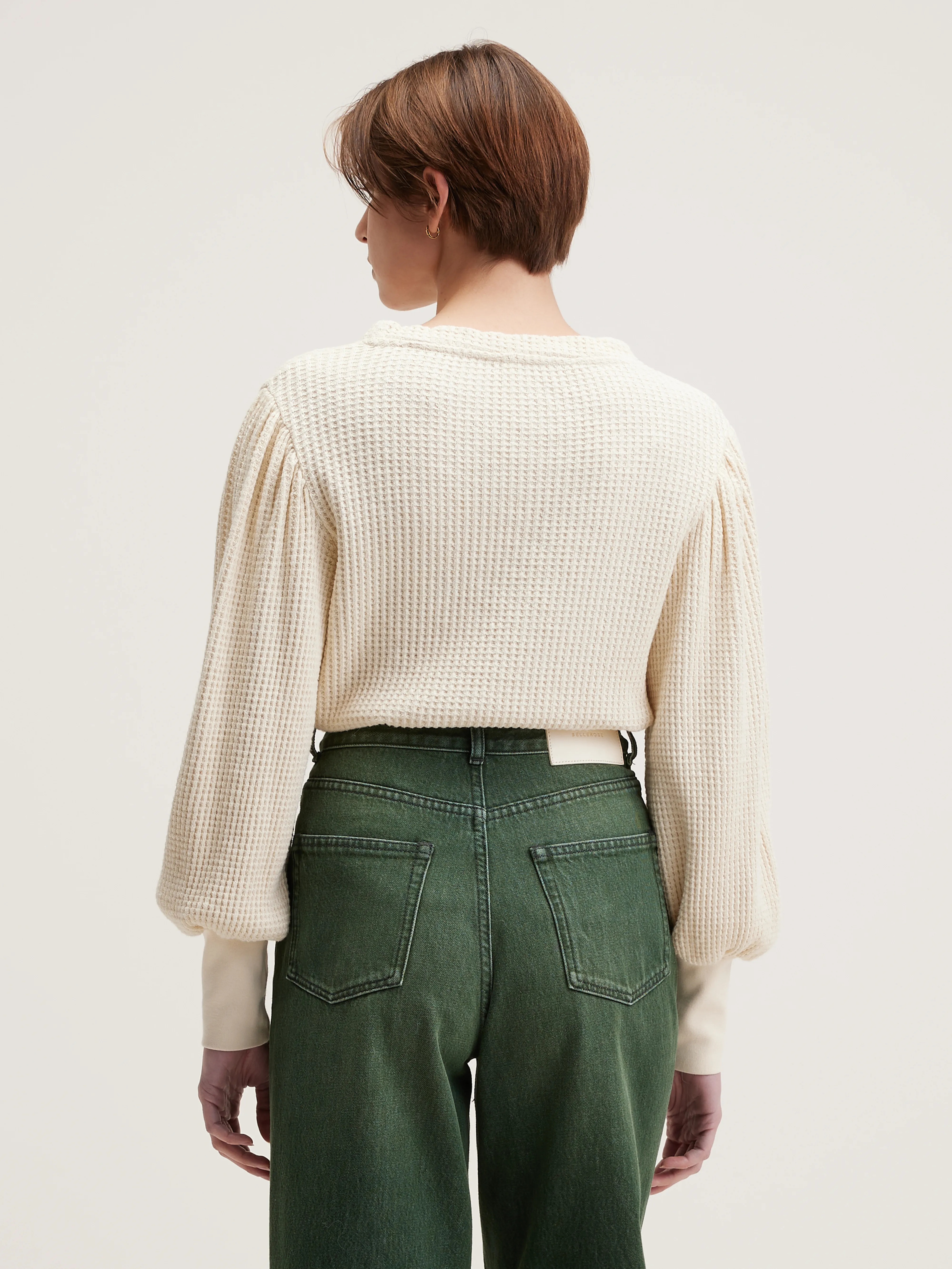 Milie long-sleeve t-shirt (242 / W / CREAM) - Image 4